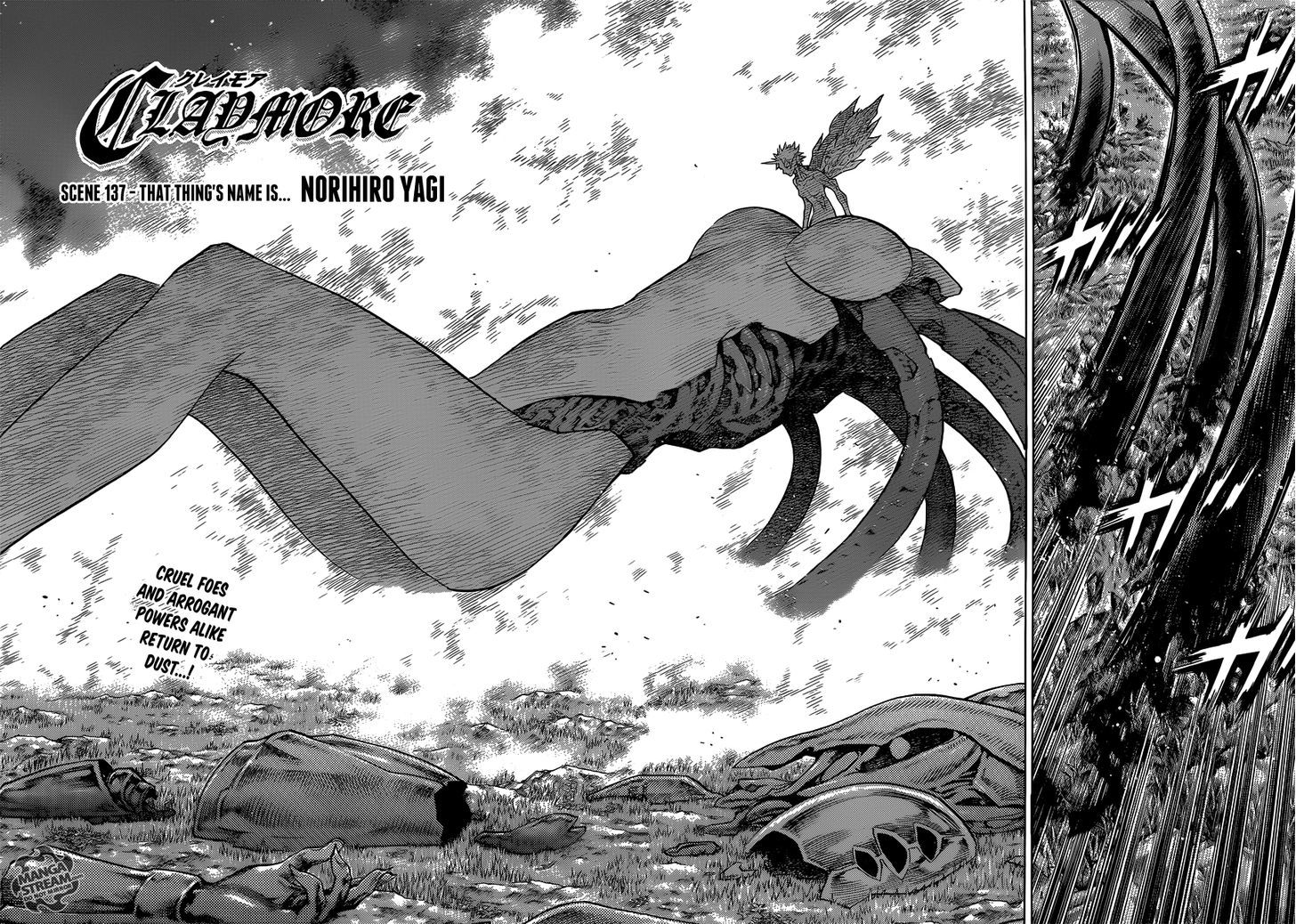 Claymore - Vol.24 Chapter 137 : That Thing's Name Is...