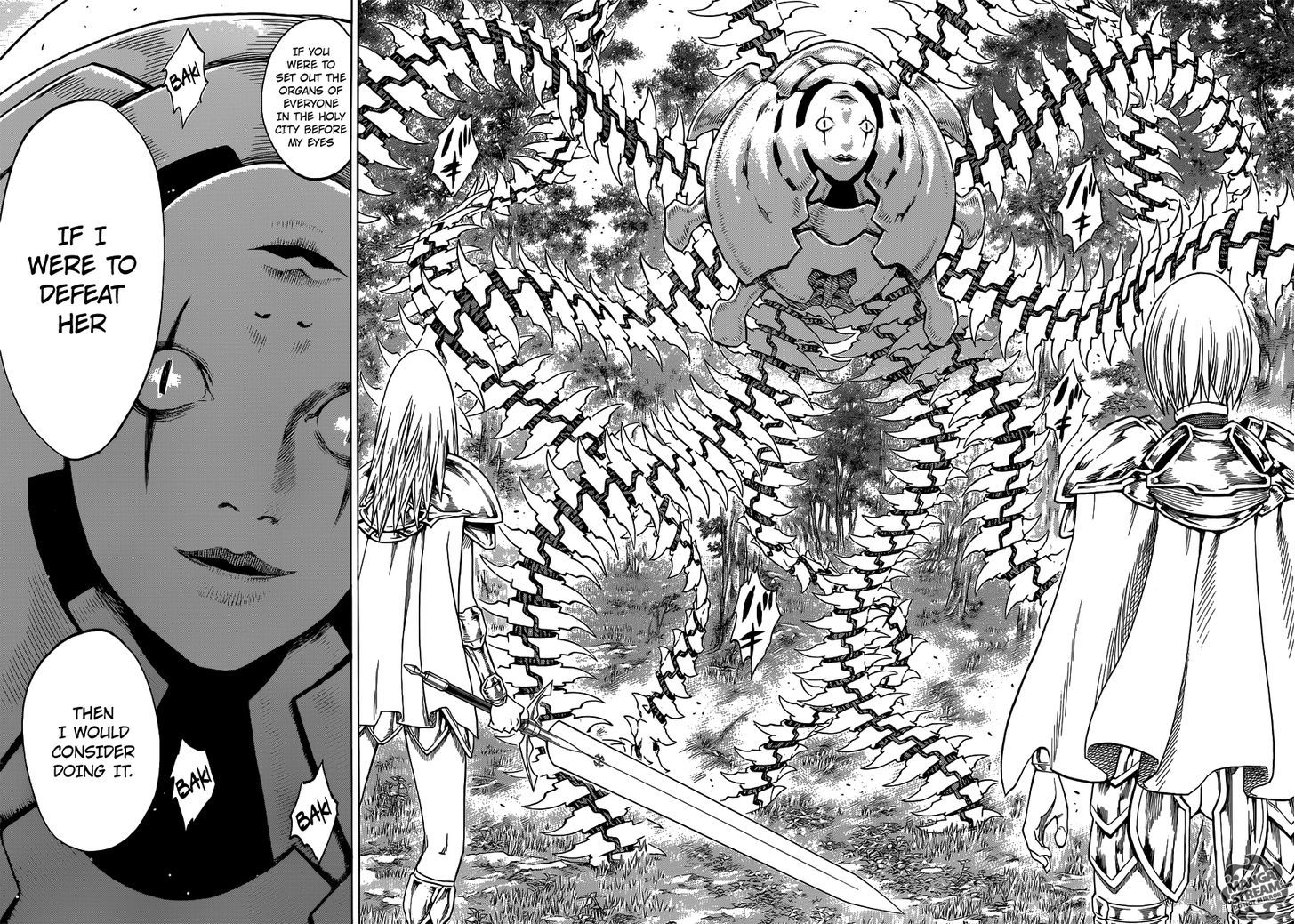 Claymore - Vol.24 Chapter 137 : That Thing's Name Is...