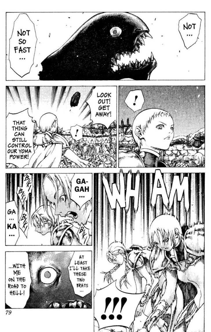 Claymore - Vol.10 Chapter 54 : The Battle Of The North, Part 5