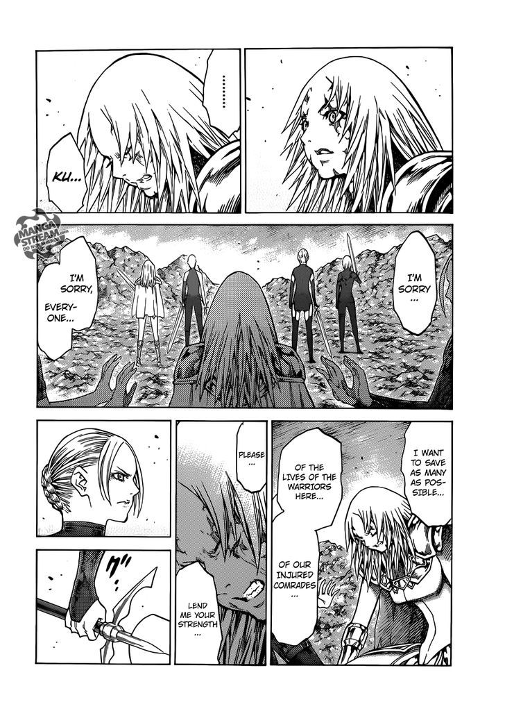 Claymore - Vol.22 Chapter 122 : Plucked Wings