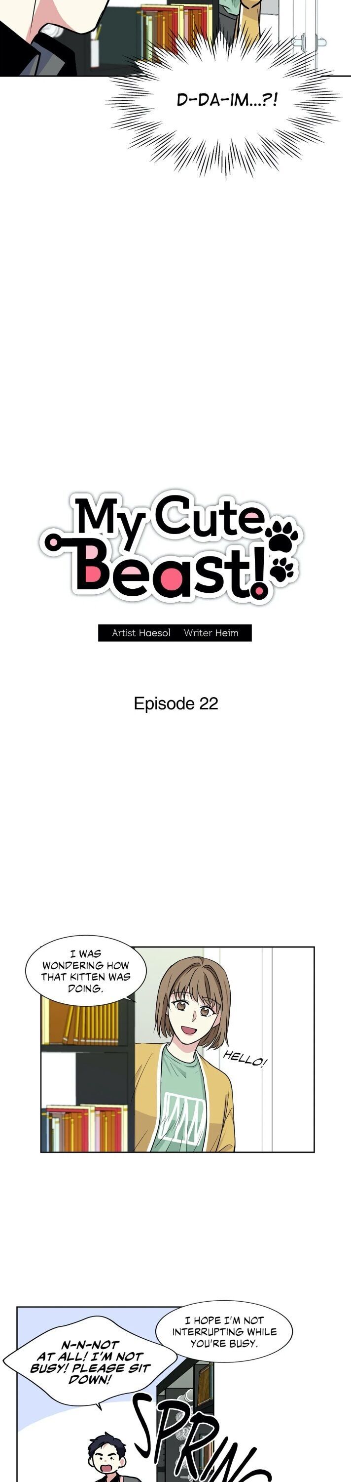 My Cute Beast ! - Chapter 22