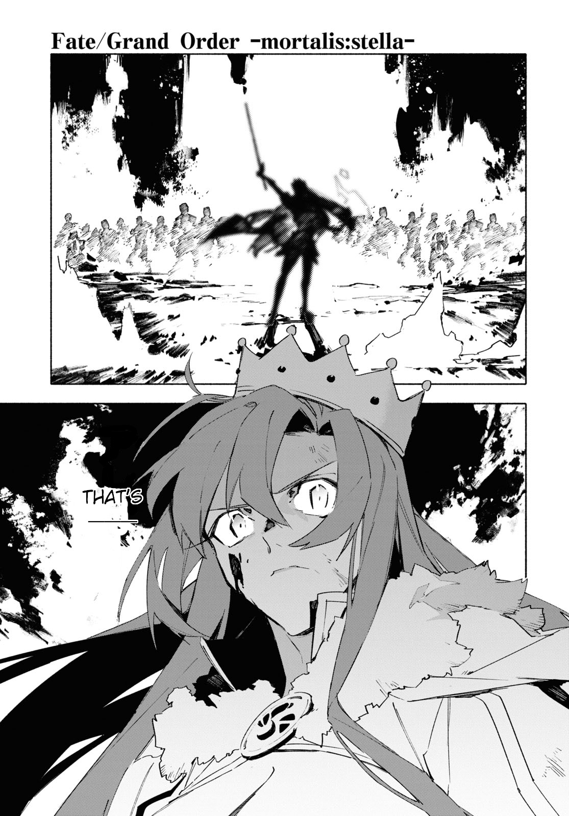 Fate/Grand Order -Mortalis:stella- - Chapter 18.1: The Queen's Crown (First Part)