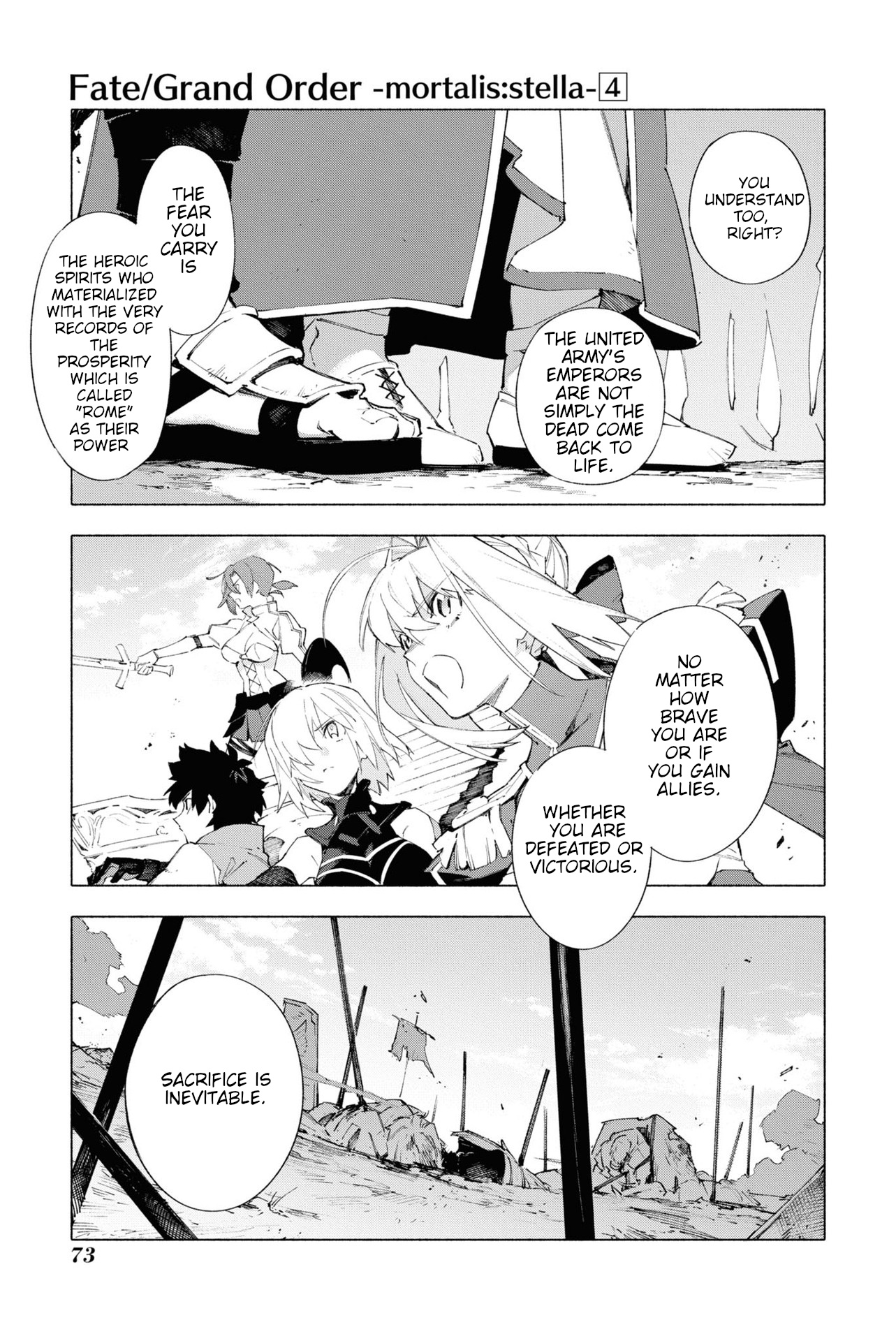 Fate/Grand Order -Mortalis:stella- - Vol.4 Chapter 15: The Emperor's Crown