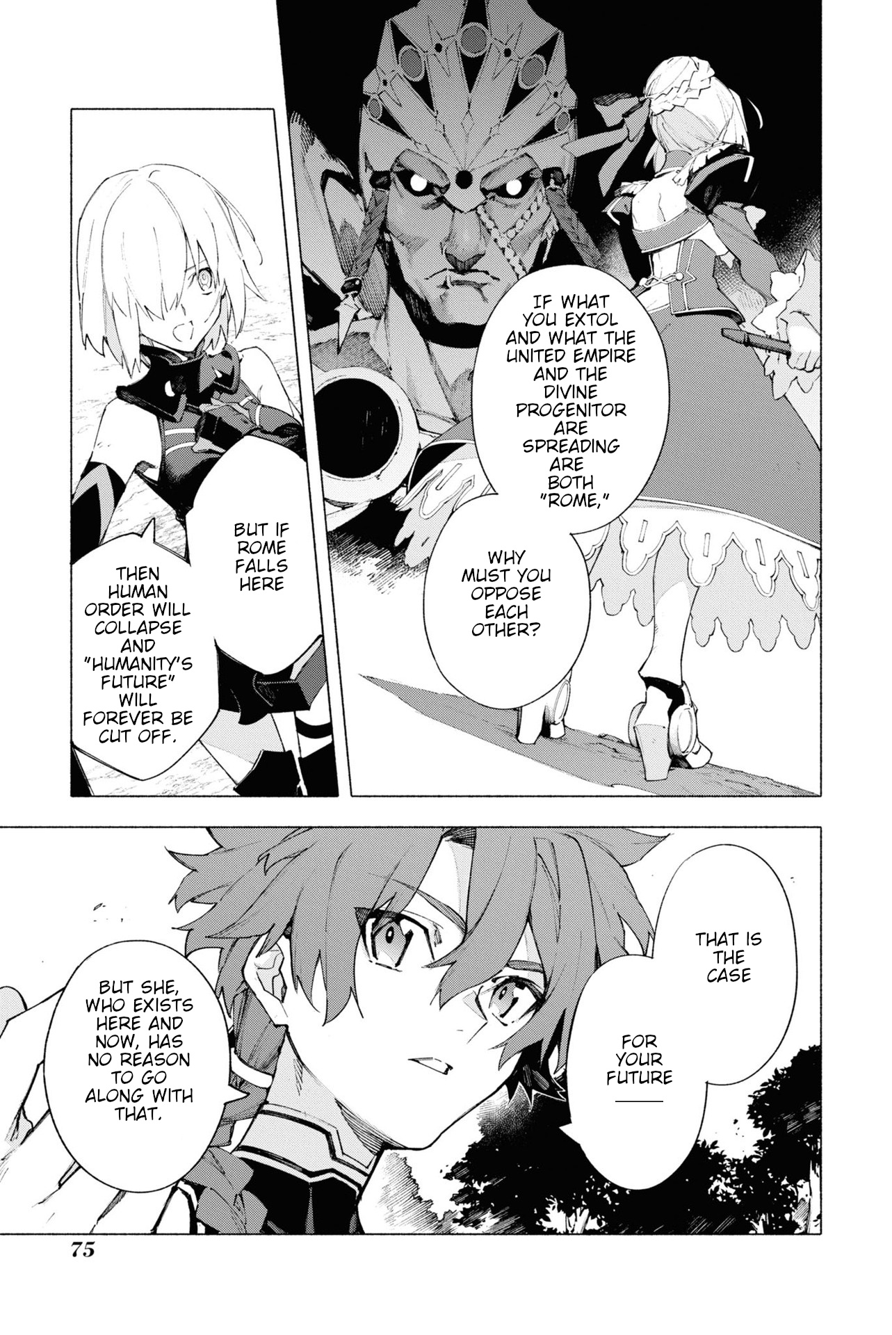 Fate/Grand Order -Mortalis:stella- - Vol.4 Chapter 15: The Emperor's Crown