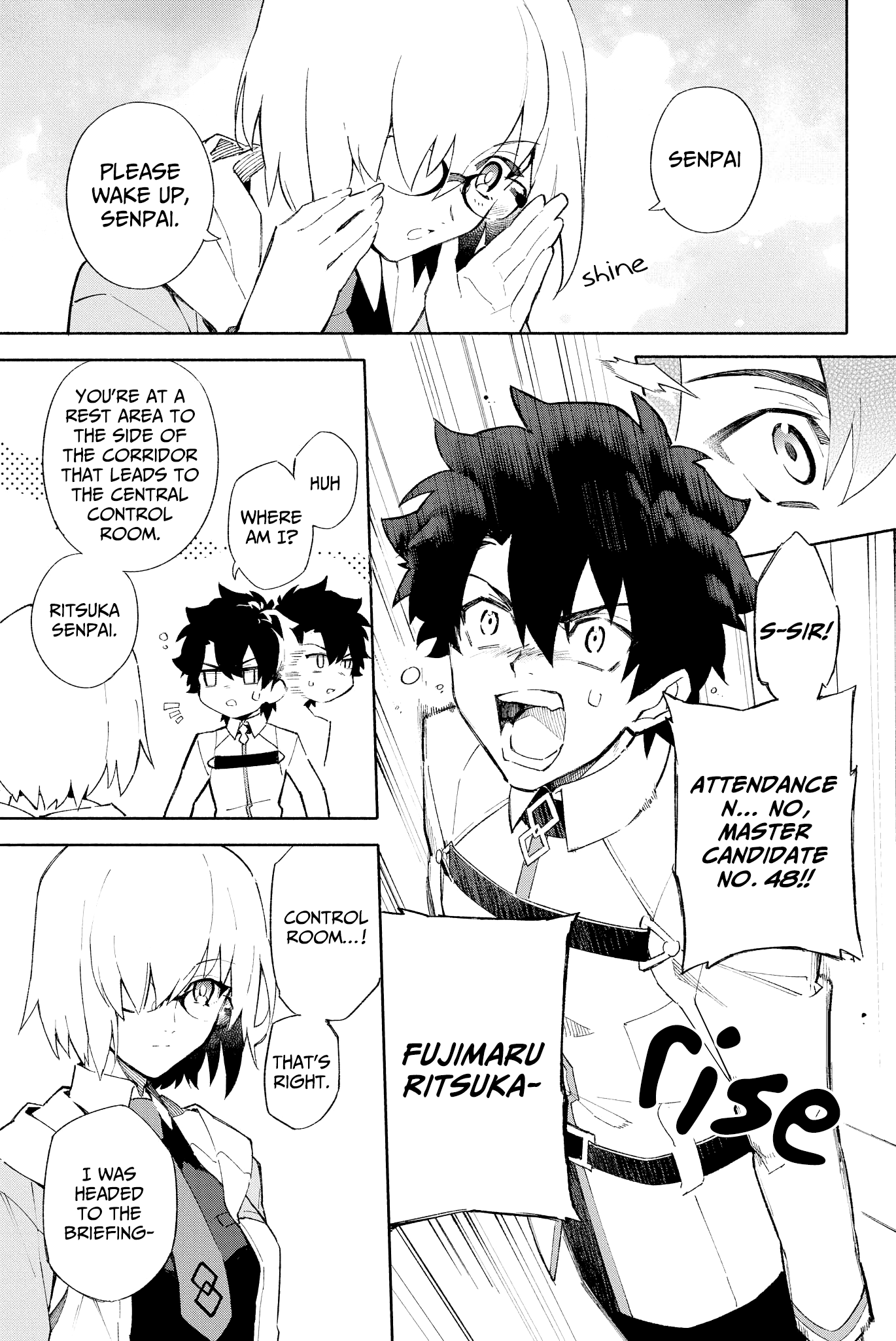 Fate/Grand Order -Mortalis:stella- - Vol.1 Chapter 1: Verse 1: Human Order Security Organization Chaldea