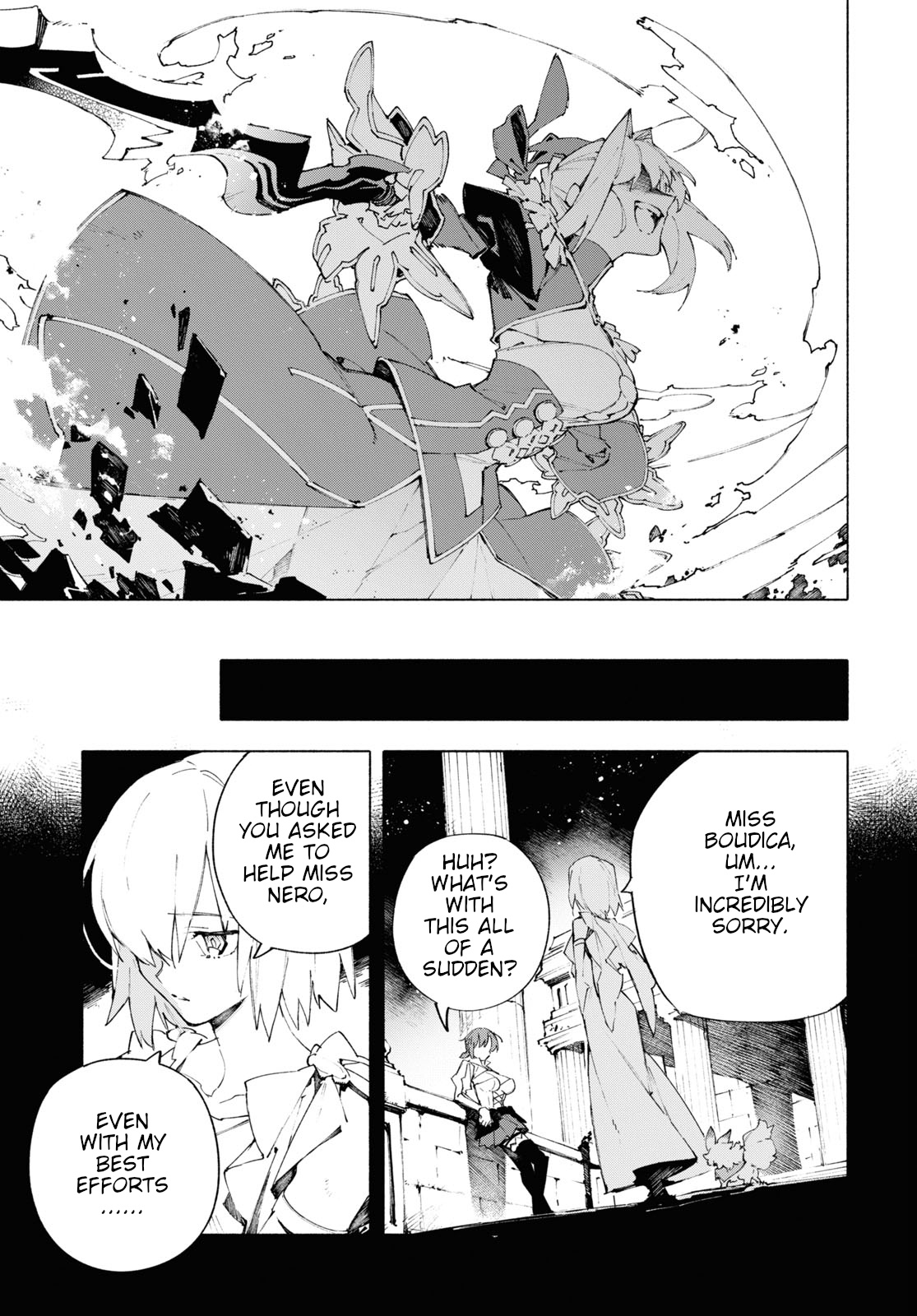 Fate/Grand Order -Mortalis:stella- - Chapter 17.1: Awakening (First Part)