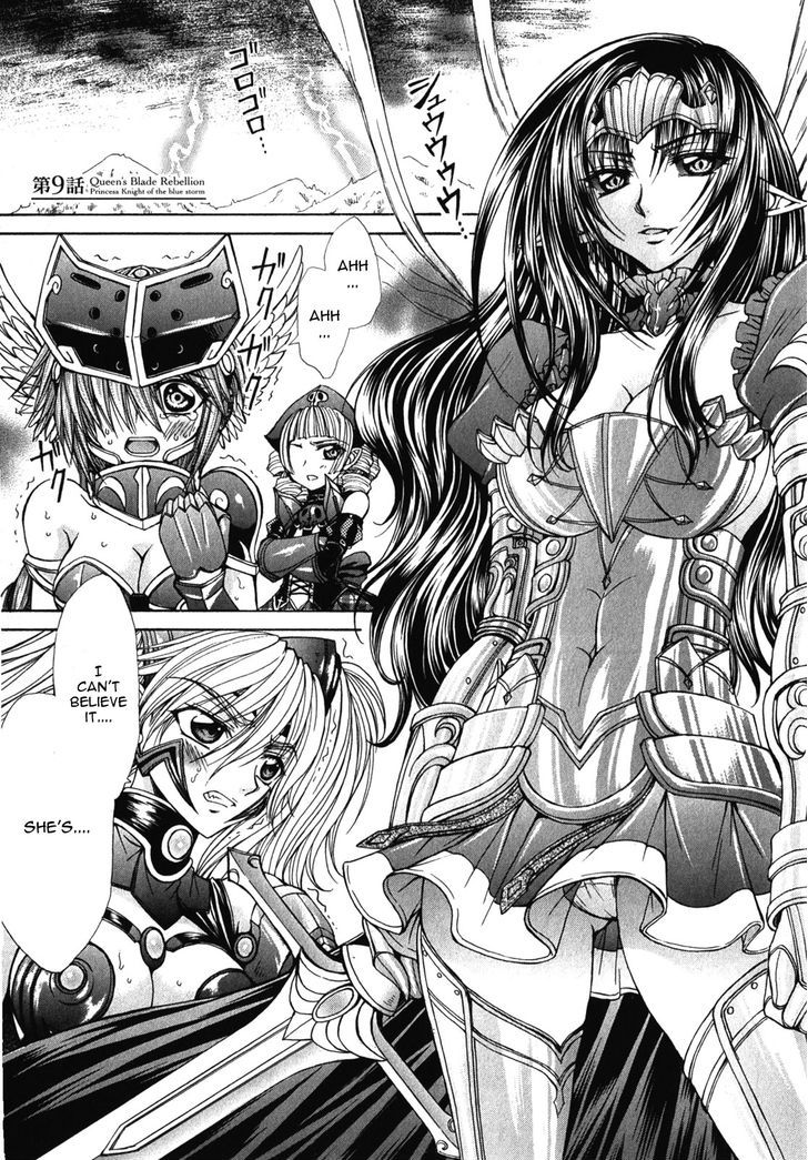 Queen's Blade Rebellion - Aoarashi No Hime Kishi - Vol.2 Chapter 9