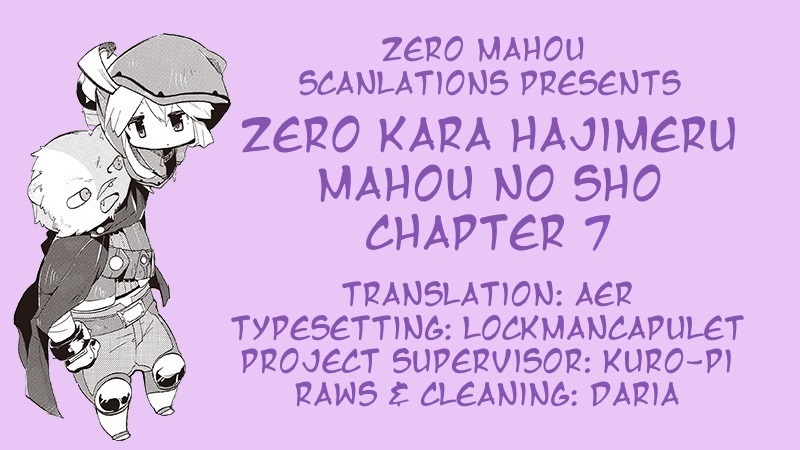 Zero Kara Hajimeru Mahou No Sho - Vol.2 Chapter 7