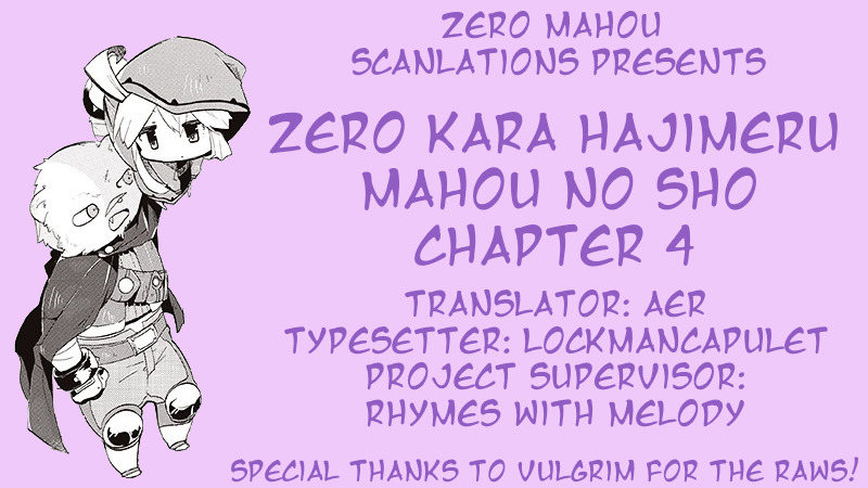 Zero Kara Hajimeru Mahou No Sho - Vol.1 Chapter 4