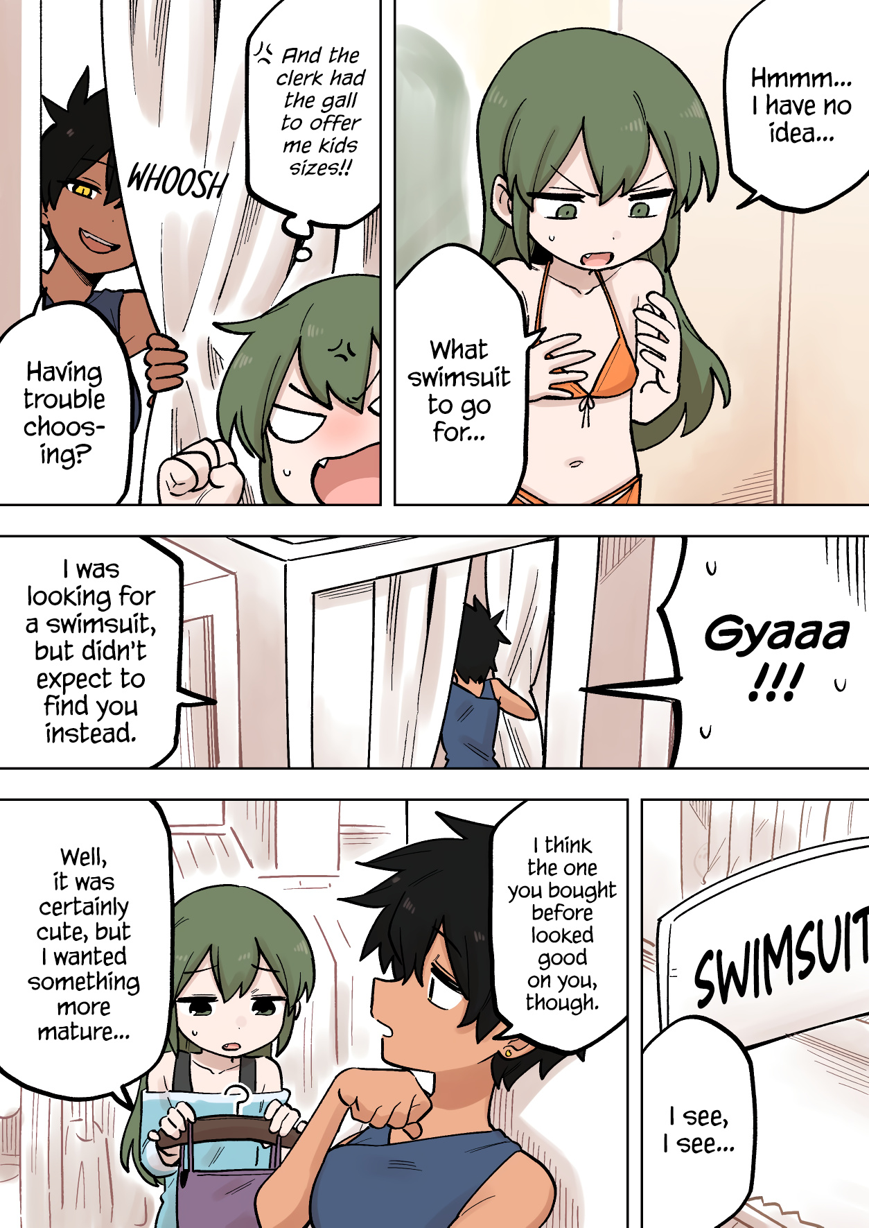 Senpai Ga Uzai Kouhai No Hanashi - Chapter 185: Choosing A Swimsuit