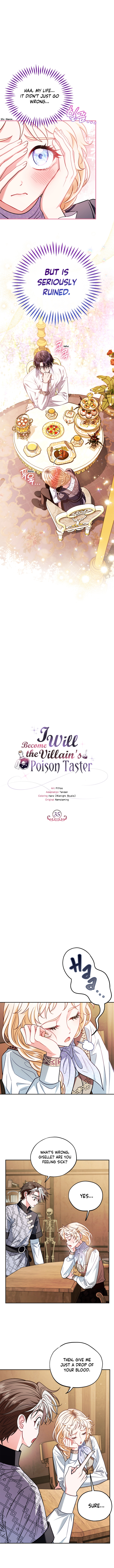 I Will Become The Villain's Poison Taster - Chapter 35