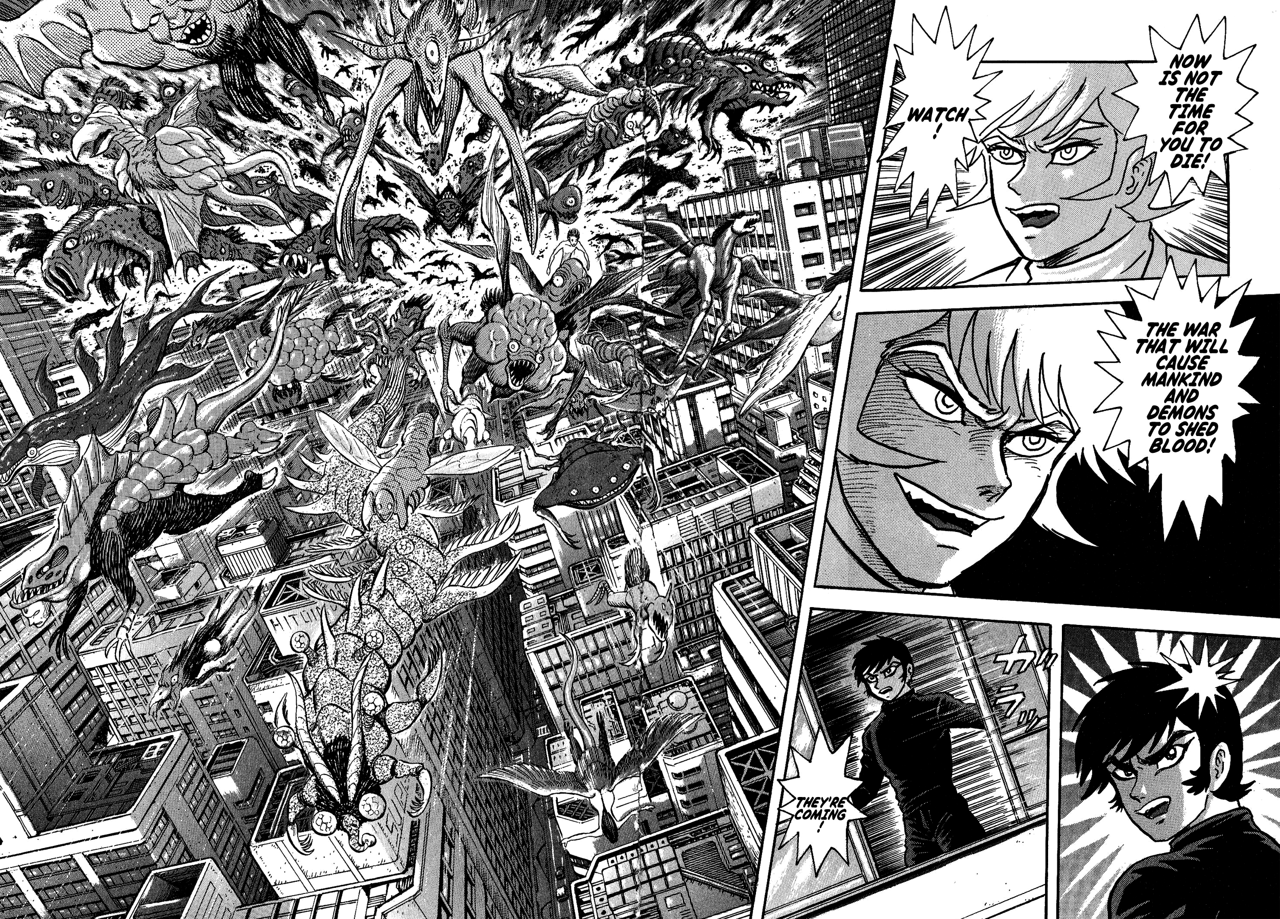 Gekiman! - Vol.4 Chapter 31: The Demon Swarm