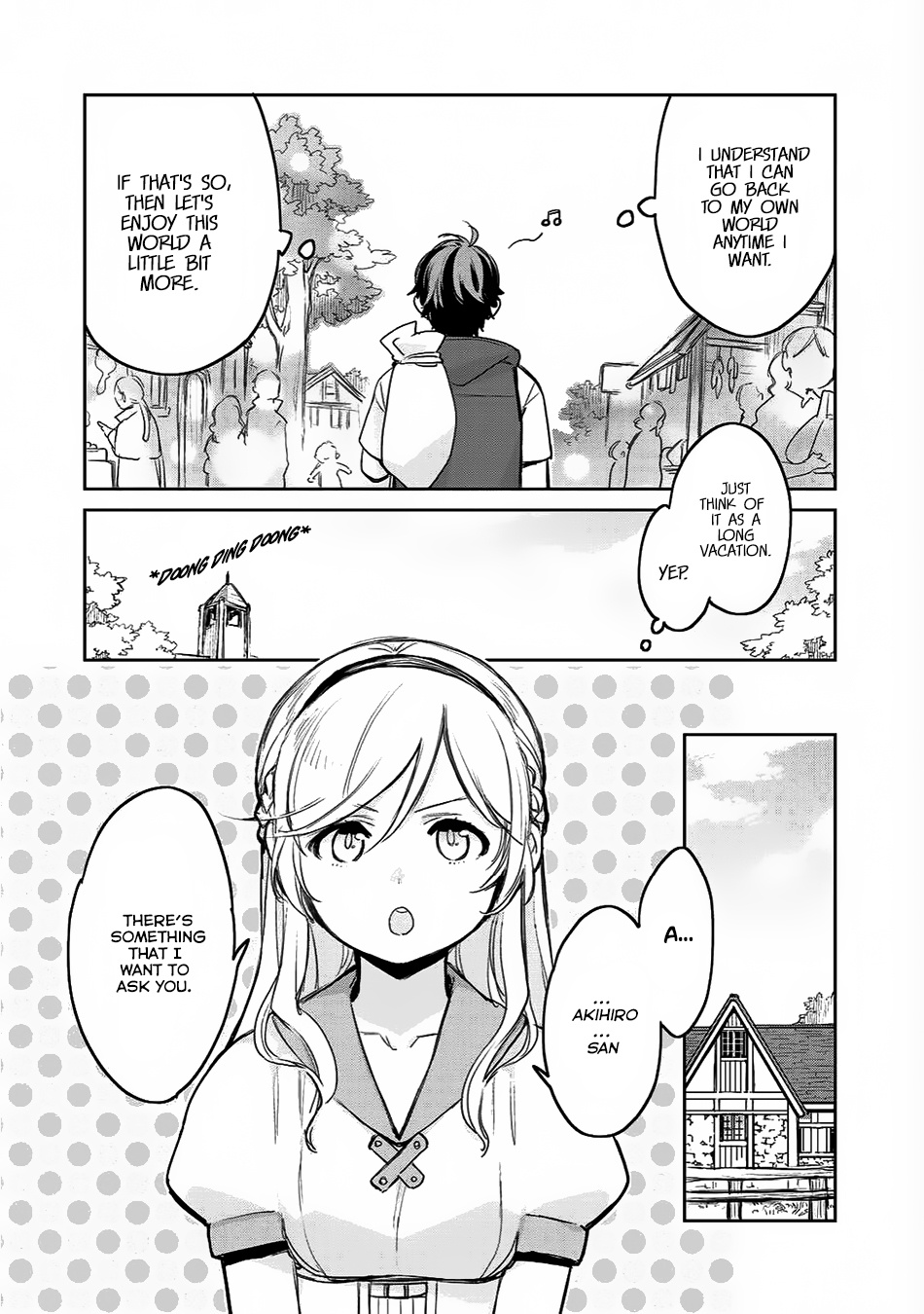 Isekai Ni Kita Mitai Dakedo Ikanisureba Yoi No Darou - Chapter 5