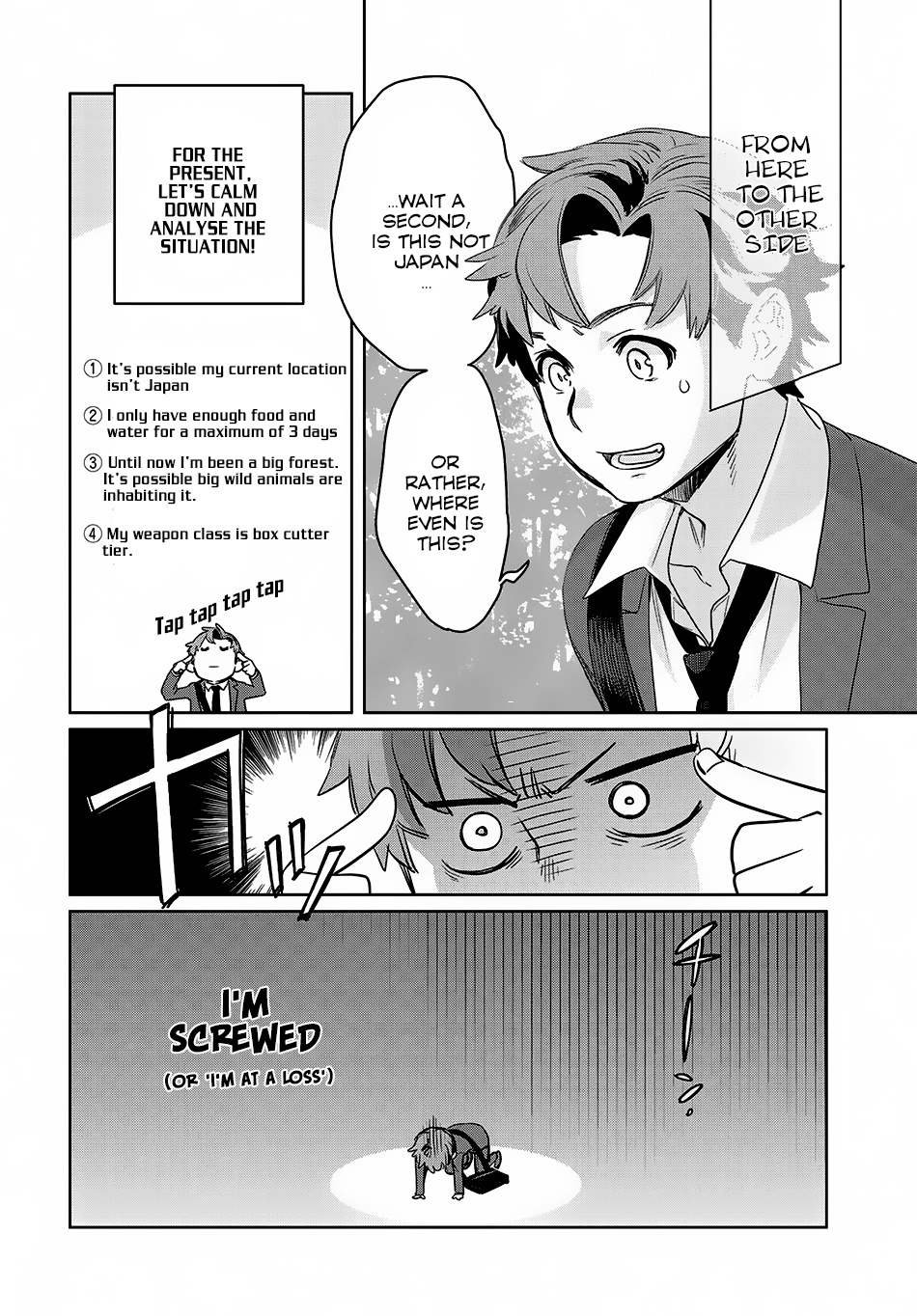 Isekai Ni Kita Mitai Dakedo Ikanisureba Yoi No Darou - Chapter 1