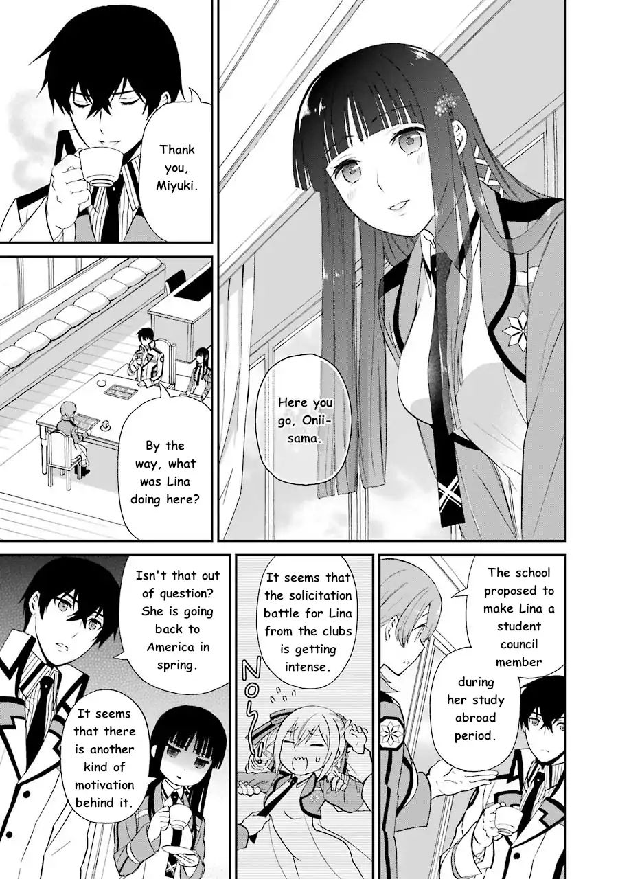 Mahouka Koukou No Rettousei - Raihousha Hen - Vol.2 Chapter 9