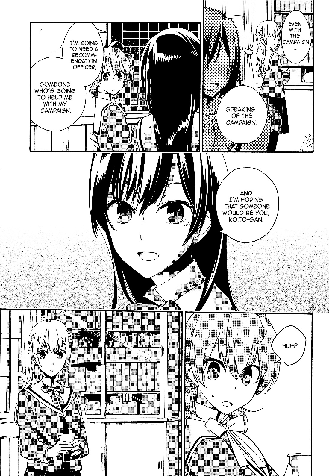 Yagate Kimi Ni Naru - Vol.1 Chapter 2 : Suddenly, Ayumi Is Intersecting.