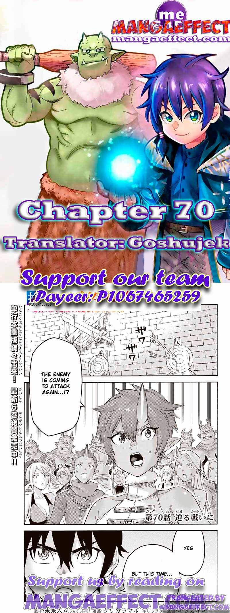 Suterareta Tensei Kenja ~ Mamono No Mori De Saikyou No Dai Ma Teikoku O Tsukuriageru ~ - Chapter 70