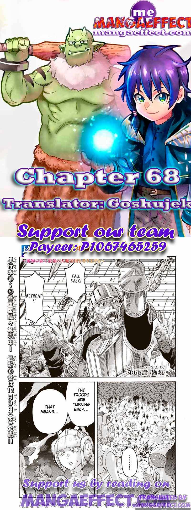 Suterareta Tensei Kenja ~ Mamono No Mori De Saikyou No Dai Ma Teikoku O Tsukuriageru ~ - Chapter 68