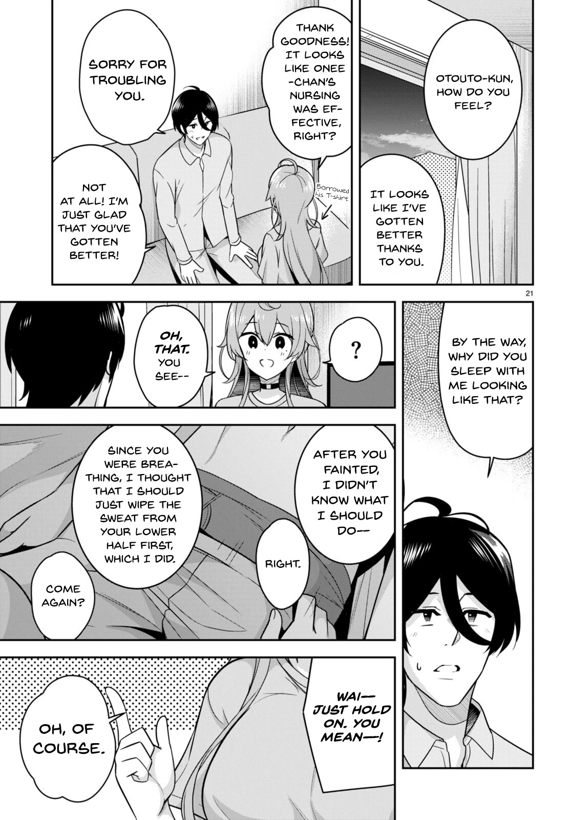 I Suddenly Have An "Older" Sister! - Chapter 10: Suddenly I Got Nursed