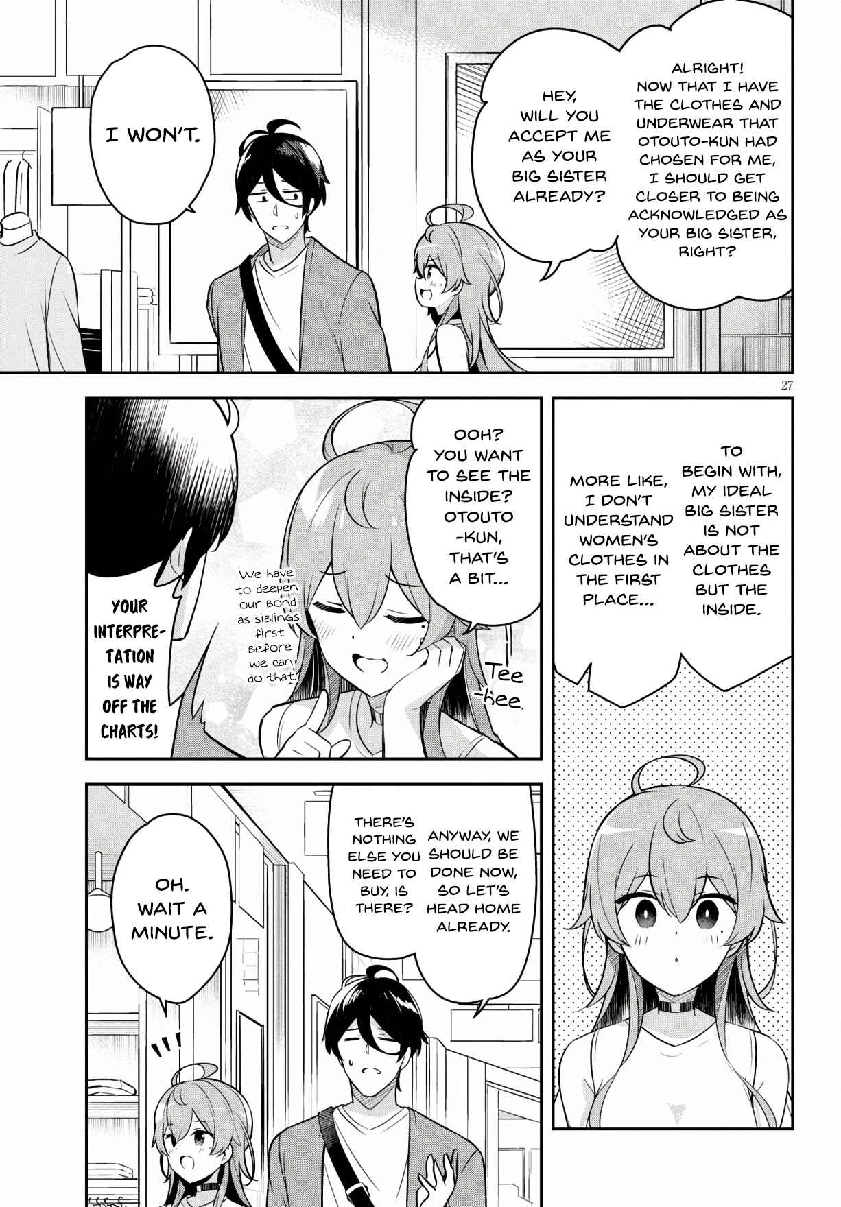 I Suddenly Have An "Older" Sister! - Chapter 3: Suddenly We Went On A Shopping Date Together