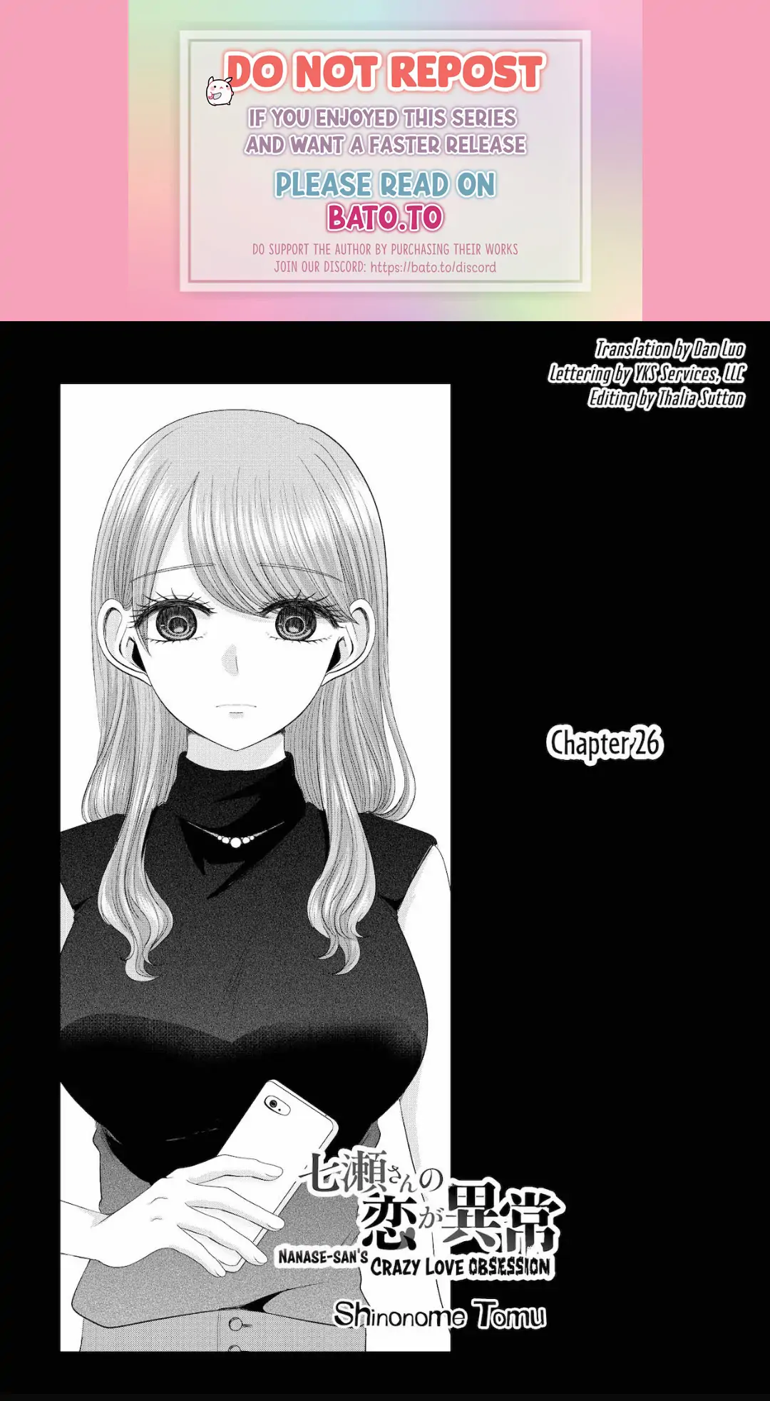 Nanase-San's Crazy Love Obsession - Chapter 26