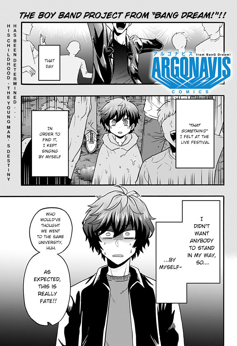 Argonavis From Bang Dream! Comics - Chapter 2 : The Lit Up Sea Route That Leads To The Stars