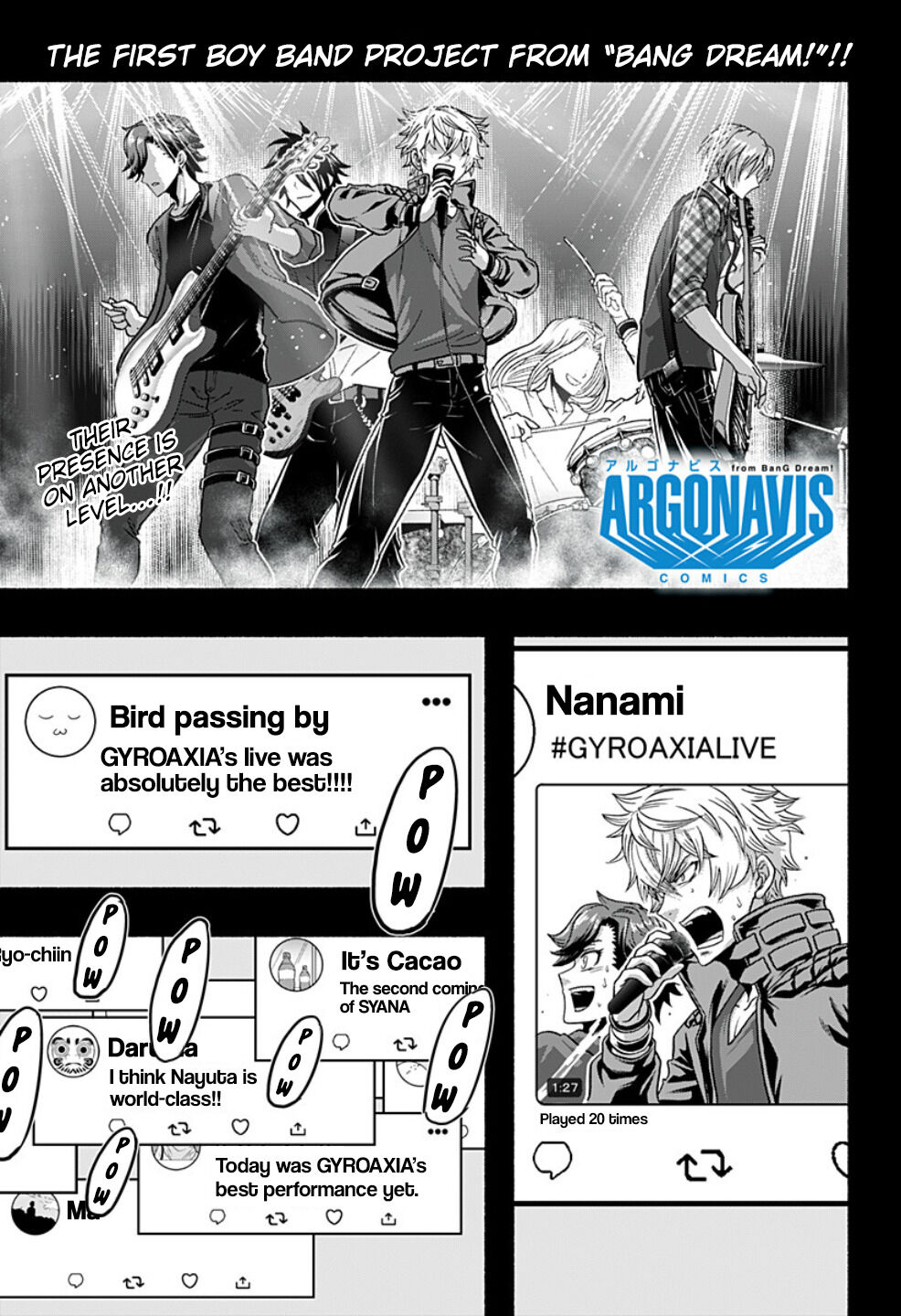 Argonavis From Bang Dream! Comics - Chapter 11 : Starting Over