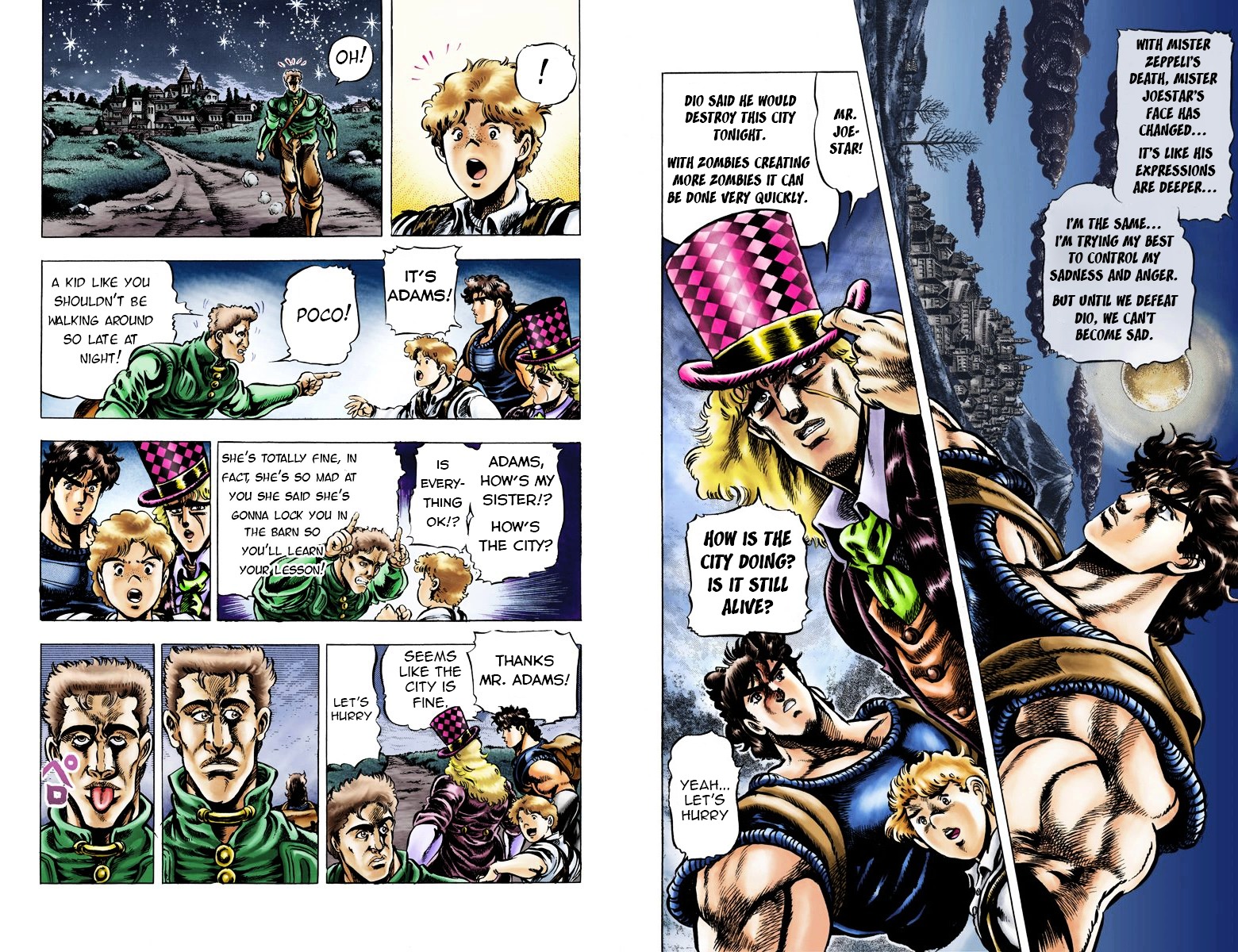 Phantom Blood - Vol.4 Chapter 36 V2 : The 3 From A Far Away Country (Official Color Scans)