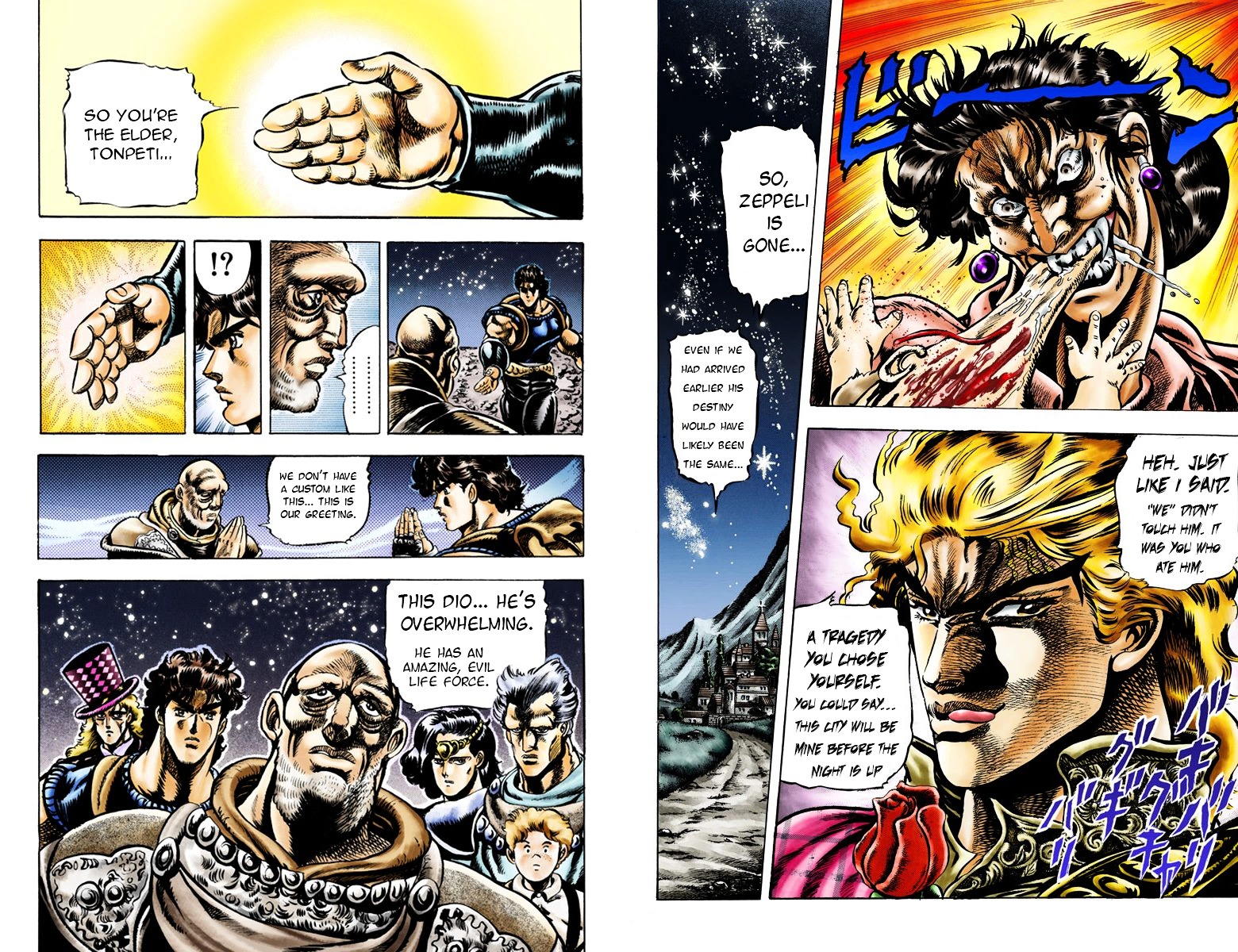 Phantom Blood - Vol.4 Chapter 36 V2 : The 3 From A Far Away Country (Official Color Scans)