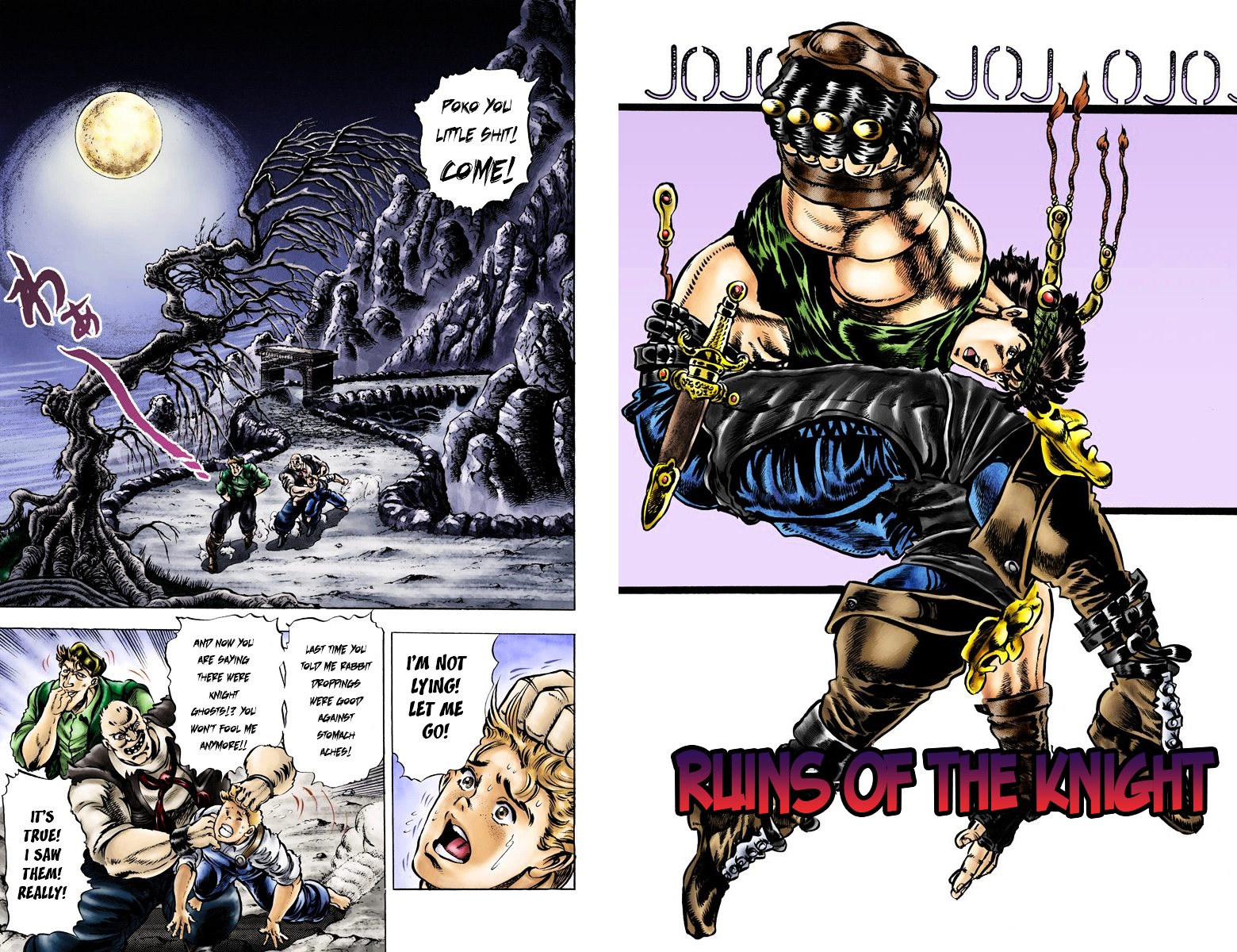 Phantom Blood - Vol.4 Chapter 31 V2 : Ruins Of The Knight (Official Color Scans)