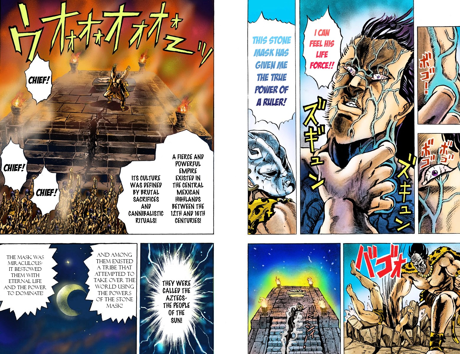 Phantom Blood - Vol.1 Chapter 1 V2 : Dio The Invader (Official Color Scans)