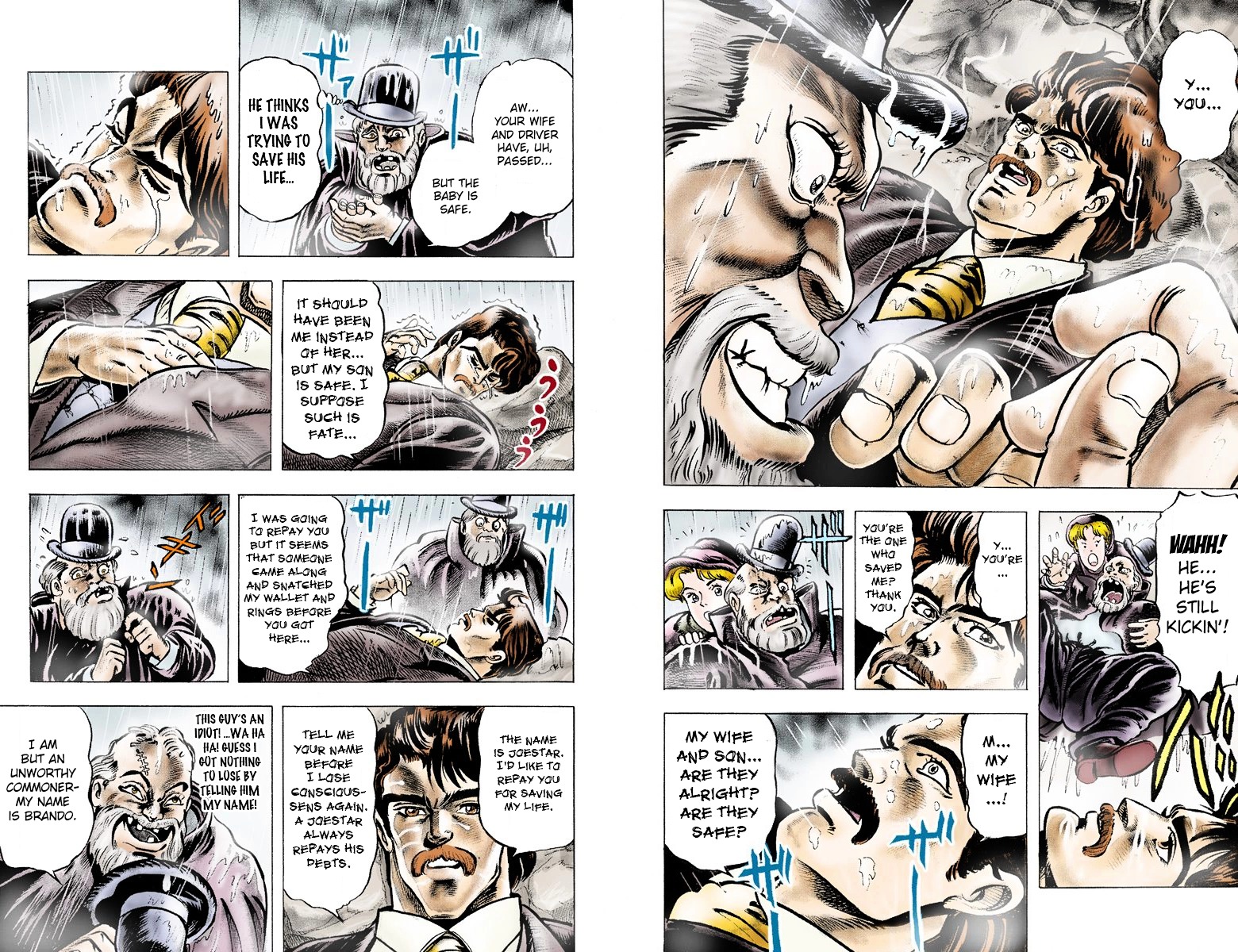 Phantom Blood - Vol.1 Chapter 1 V2 : Dio The Invader (Official Color Scans)