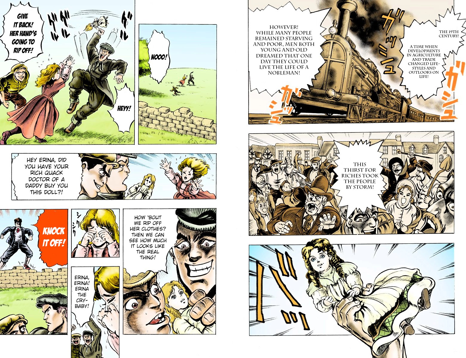 Phantom Blood - Vol.1 Chapter 1 V2 : Dio The Invader (Official Color Scans)