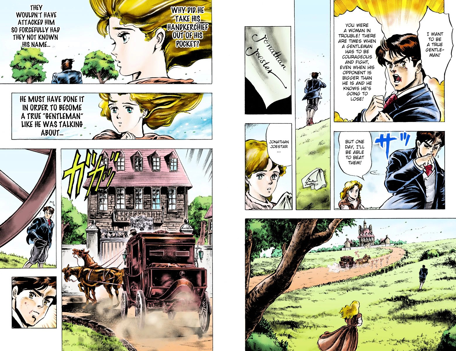 Phantom Blood - Vol.1 Chapter 1 V2 : Dio The Invader (Official Color Scans)