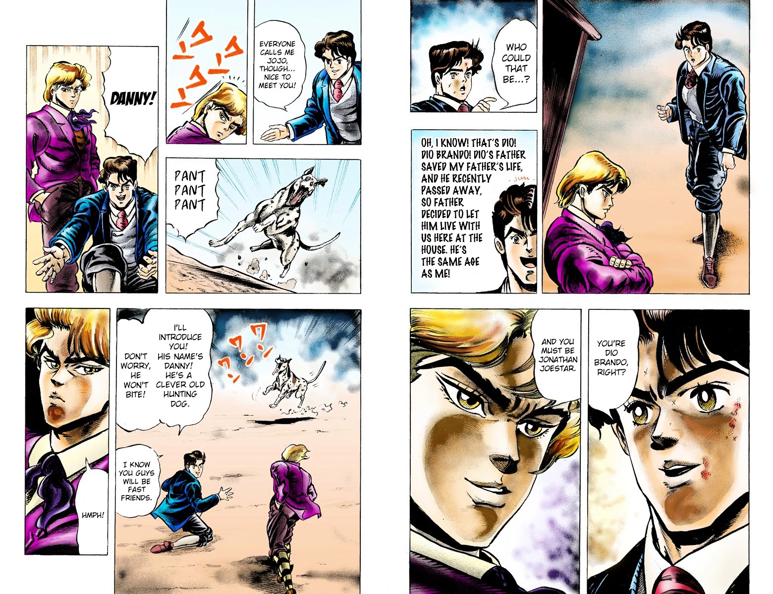 Phantom Blood - Vol.1 Chapter 1 V2 : Dio The Invader (Official Color Scans)