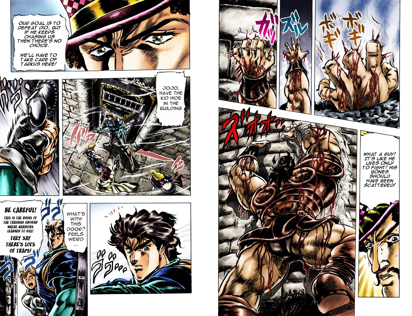 Phantom Blood - Vol.4 Chapter 32 V2 : The Room Of Dragon Decapitation (Official Color Scans)