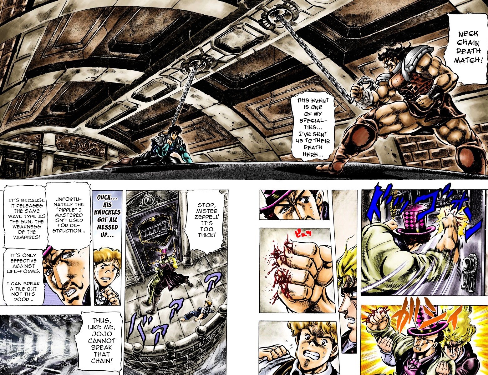 Phantom Blood - Vol.4 Chapter 33 V2 : Tomorrow S Courage (Official Color Scans)