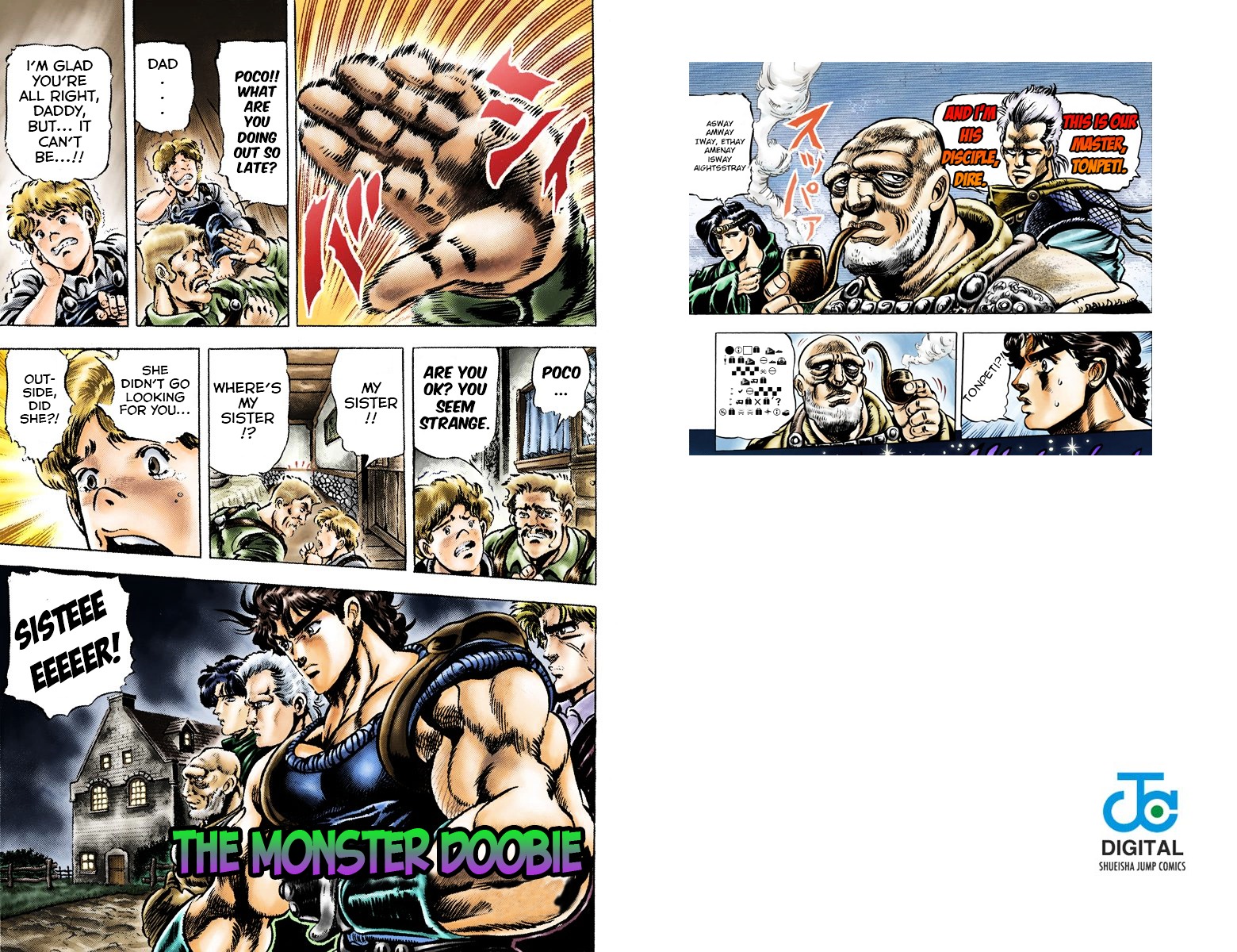 Phantom Blood - Vol.4 Chapter 37 V2 : The Monster Dubee (Official Color Scans)