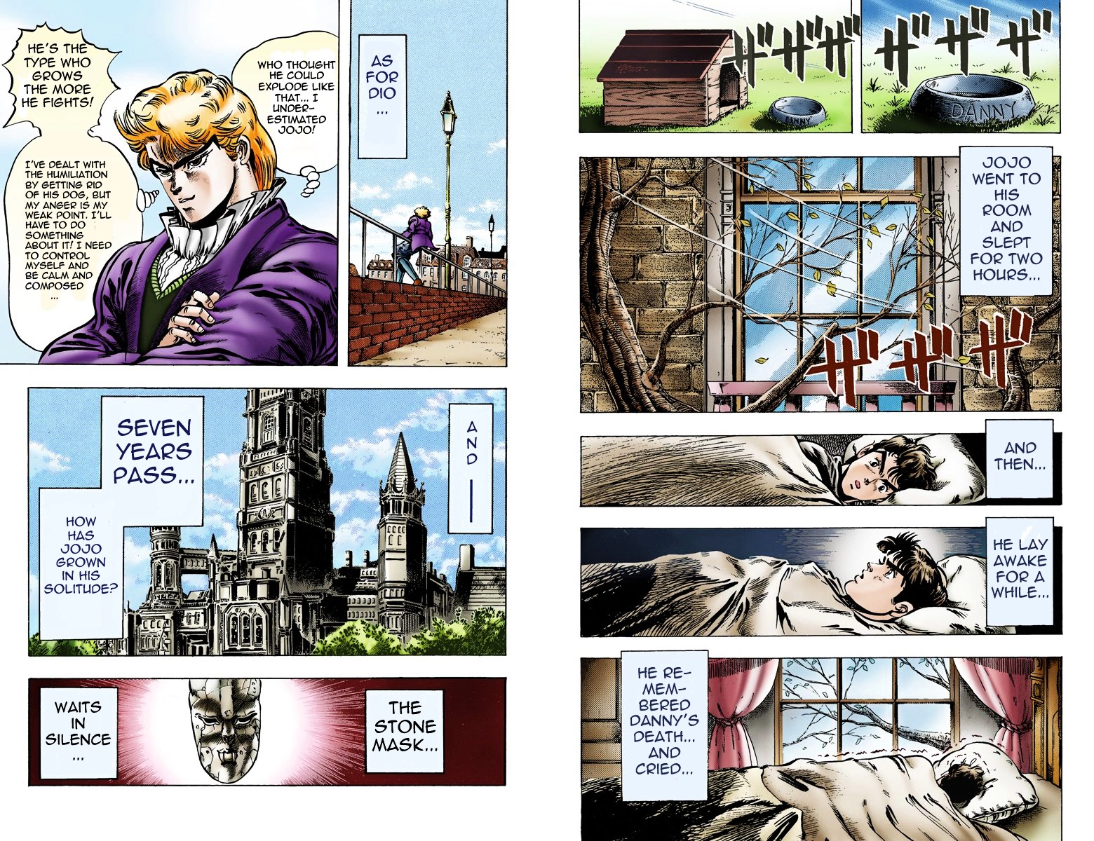 Phantom Blood - Vol.1 Chapter 5 V2 : Danny In Flames