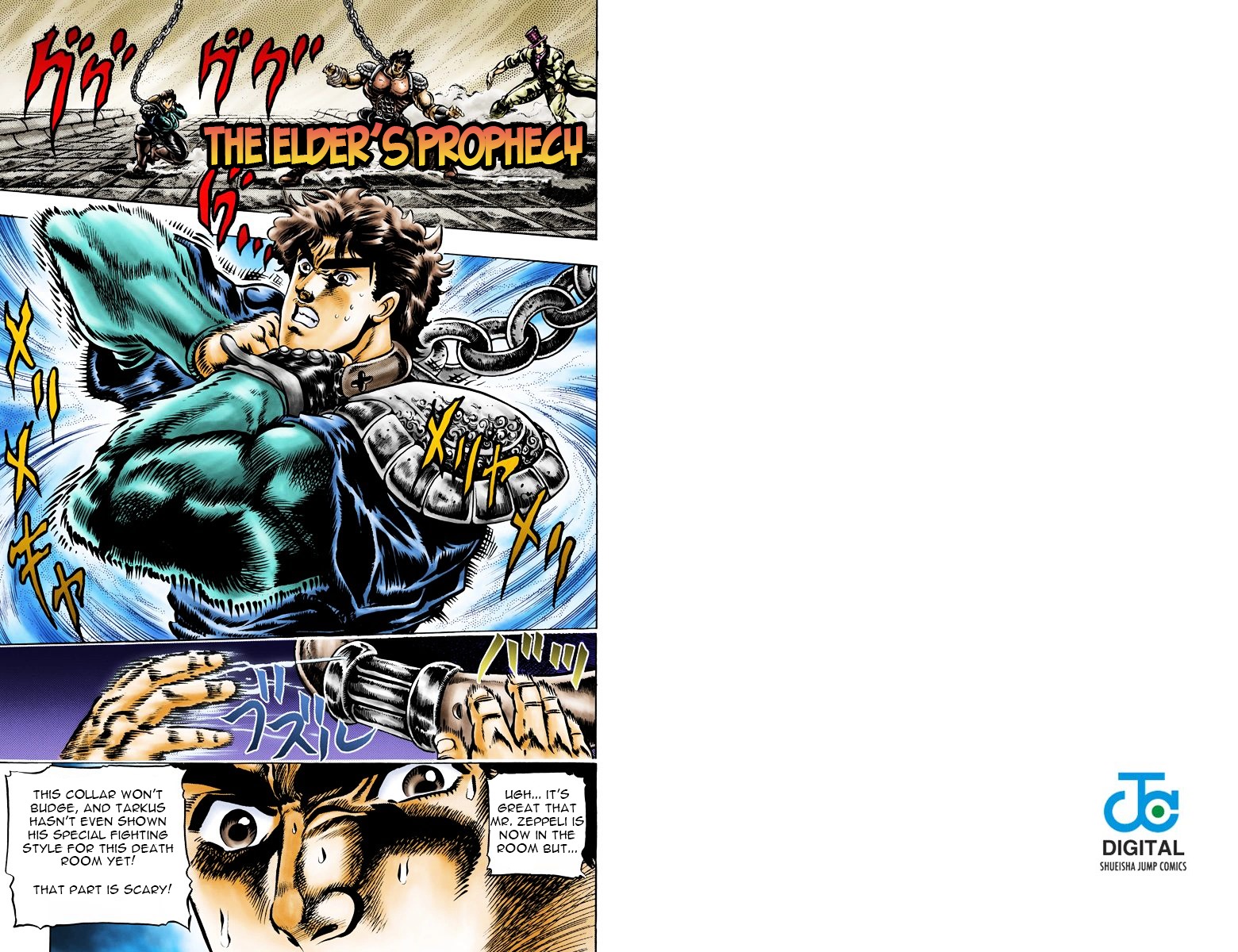 Phantom Blood - Vol.4 Chapter 34 V2 : The Elder S Prophecy (Official Color Scans)