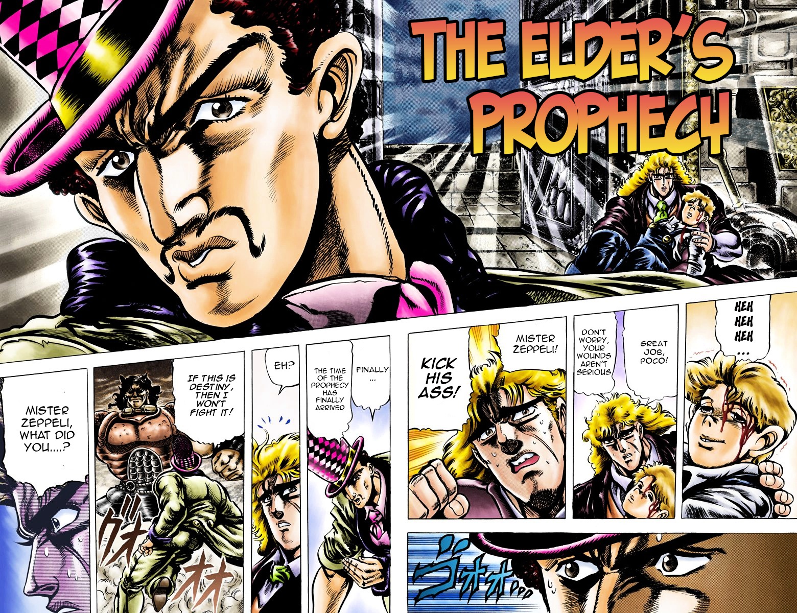 Phantom Blood - Vol.4 Chapter 34 V2 : The Elder S Prophecy (Official Color Scans)