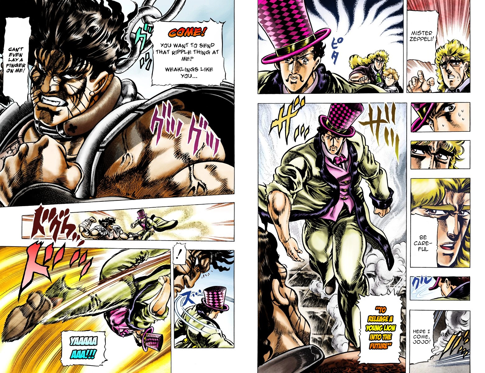 Phantom Blood - Vol.4 Chapter 34 V2 : The Elder S Prophecy (Official Color Scans)