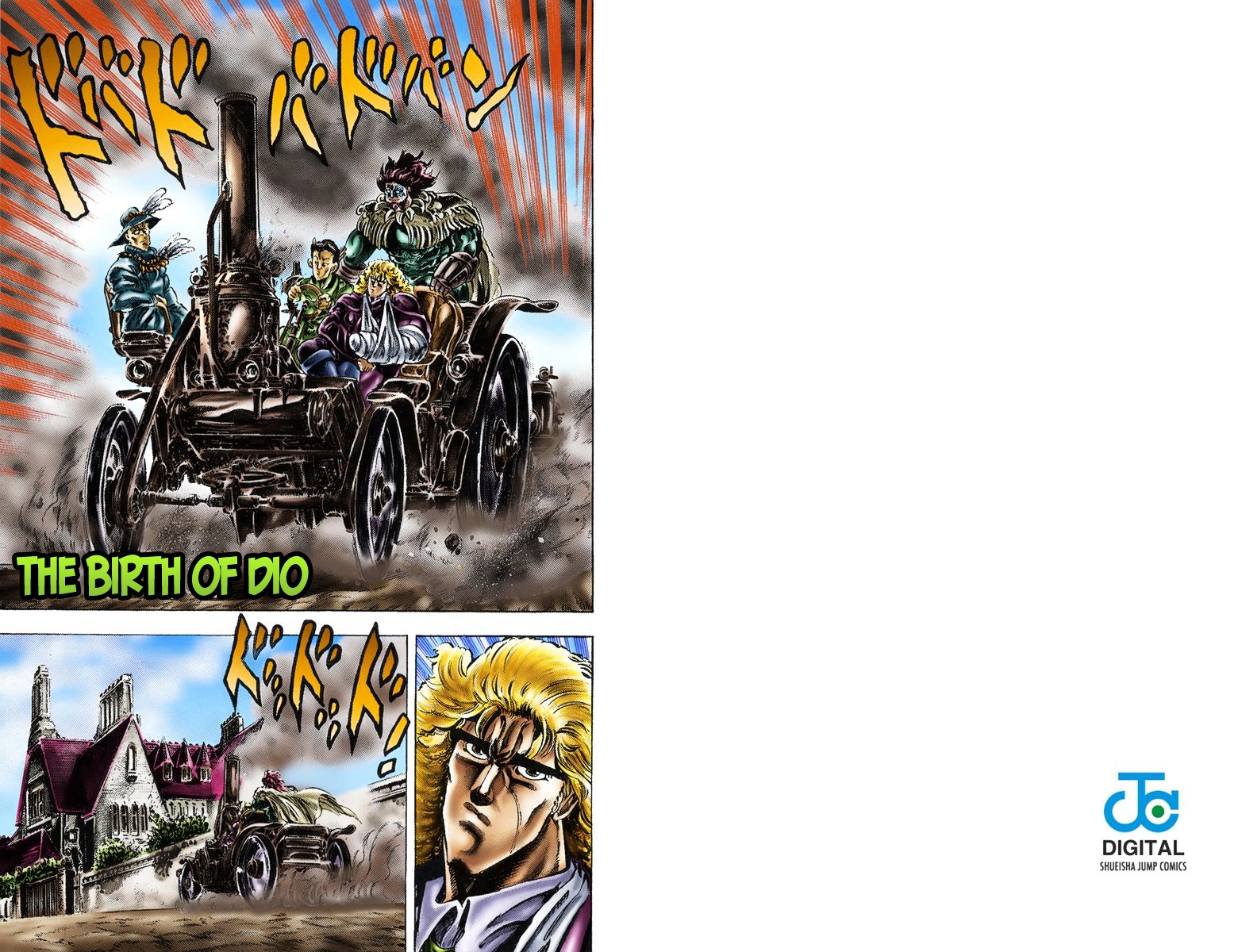 Phantom Blood - Vol.2 Chapter 17 V2 : Nostalgic Face (Official Color Scans)