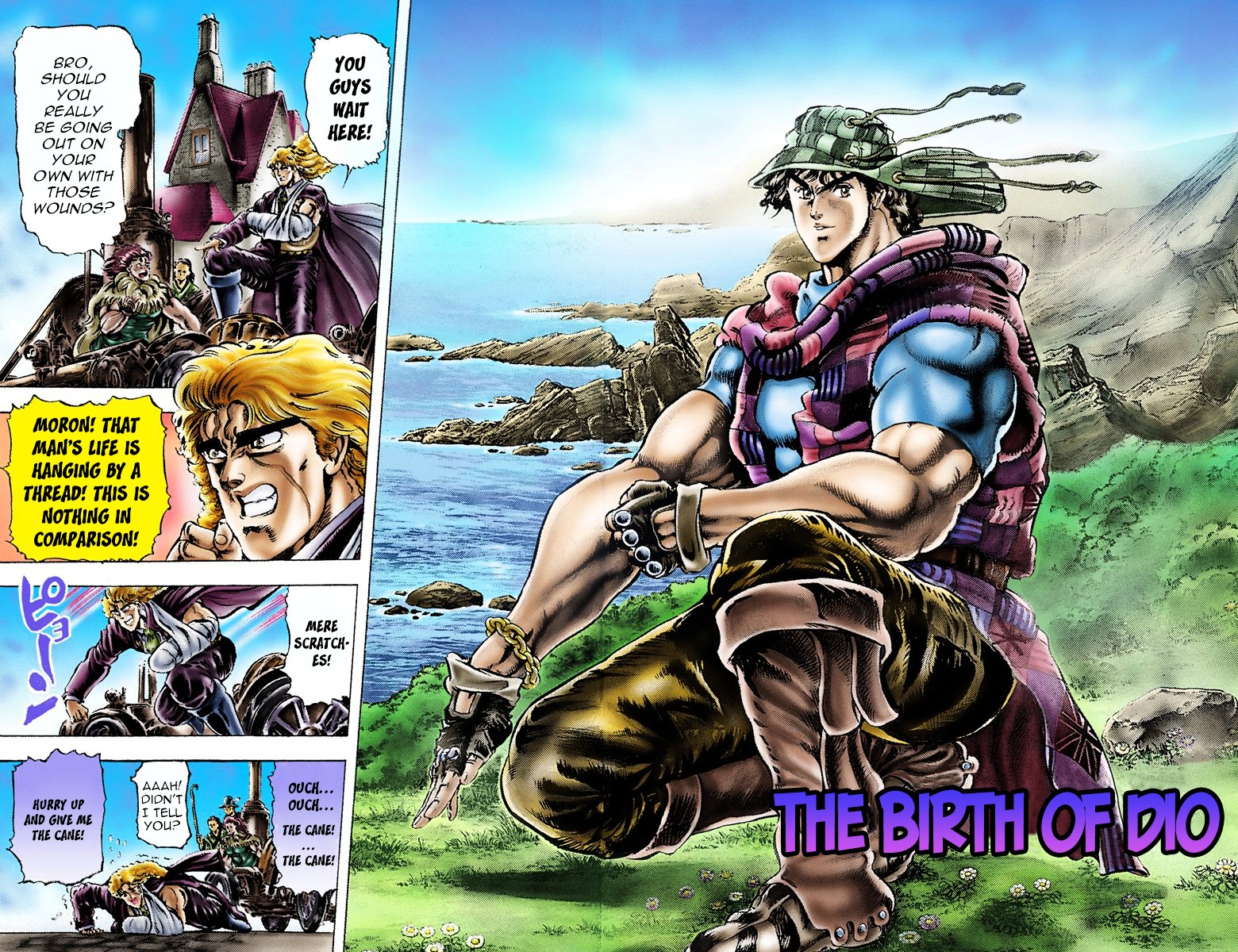 Phantom Blood - Vol.2 Chapter 17 V2 : Nostalgic Face (Official Color Scans)