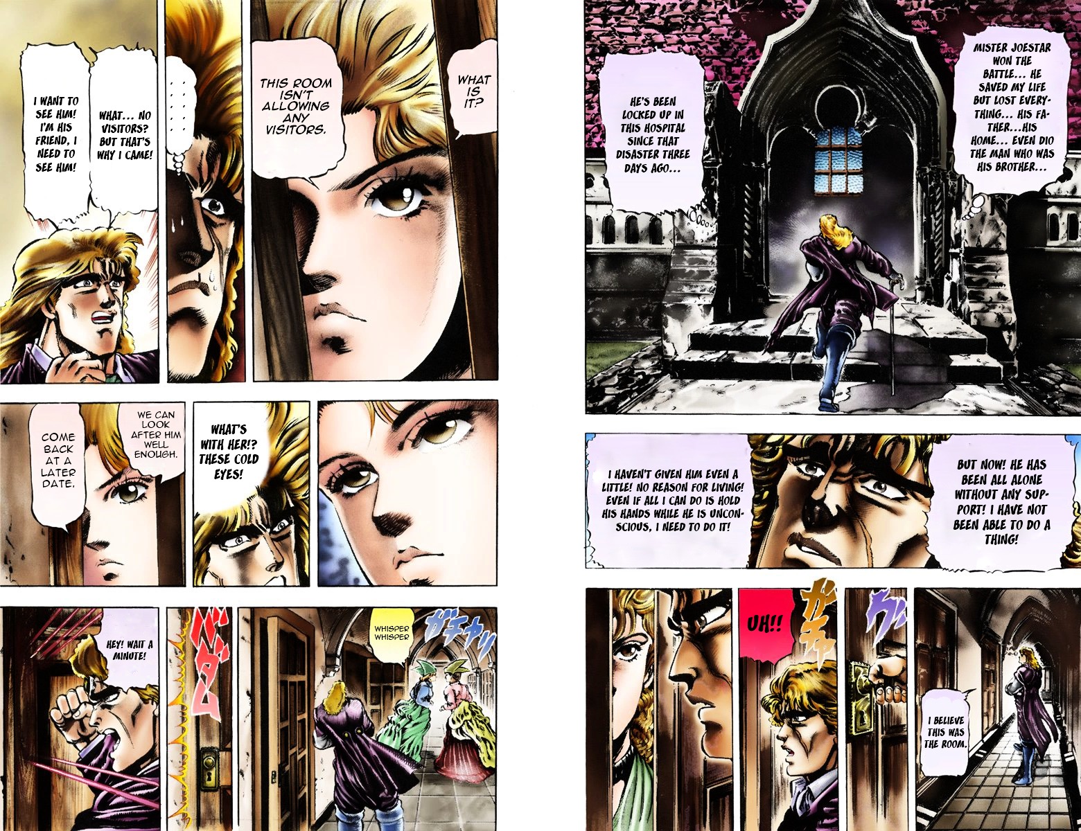 Phantom Blood - Vol.2 Chapter 17 V2 : Nostalgic Face (Official Color Scans)