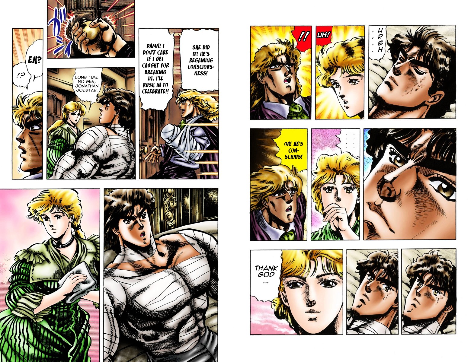 Phantom Blood - Vol.2 Chapter 17 V2 : Nostalgic Face (Official Color Scans)