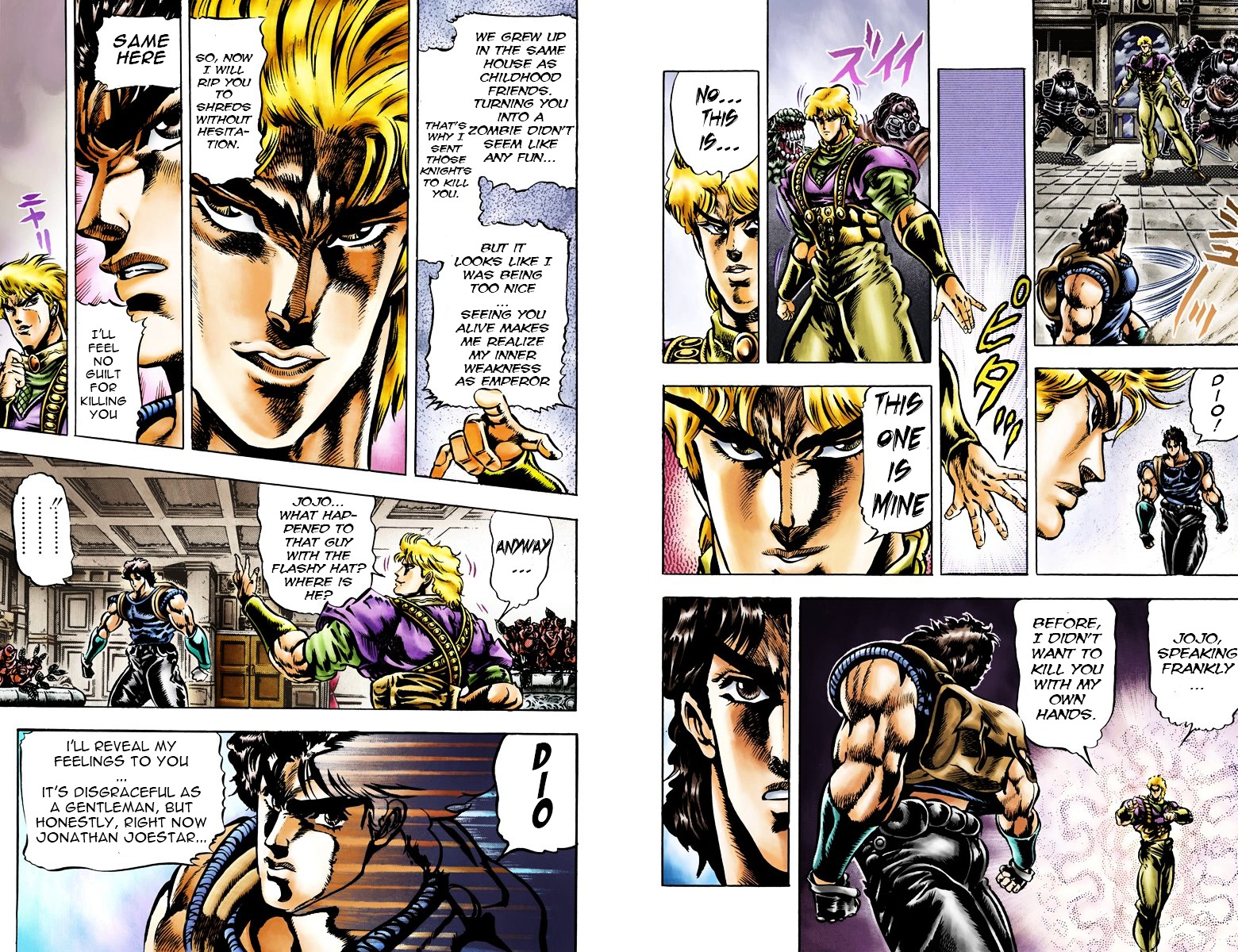 Phantom Blood - Vol.5 Chapter 38 V2 : Thunder Cross Split Attack (Official Color Scans)