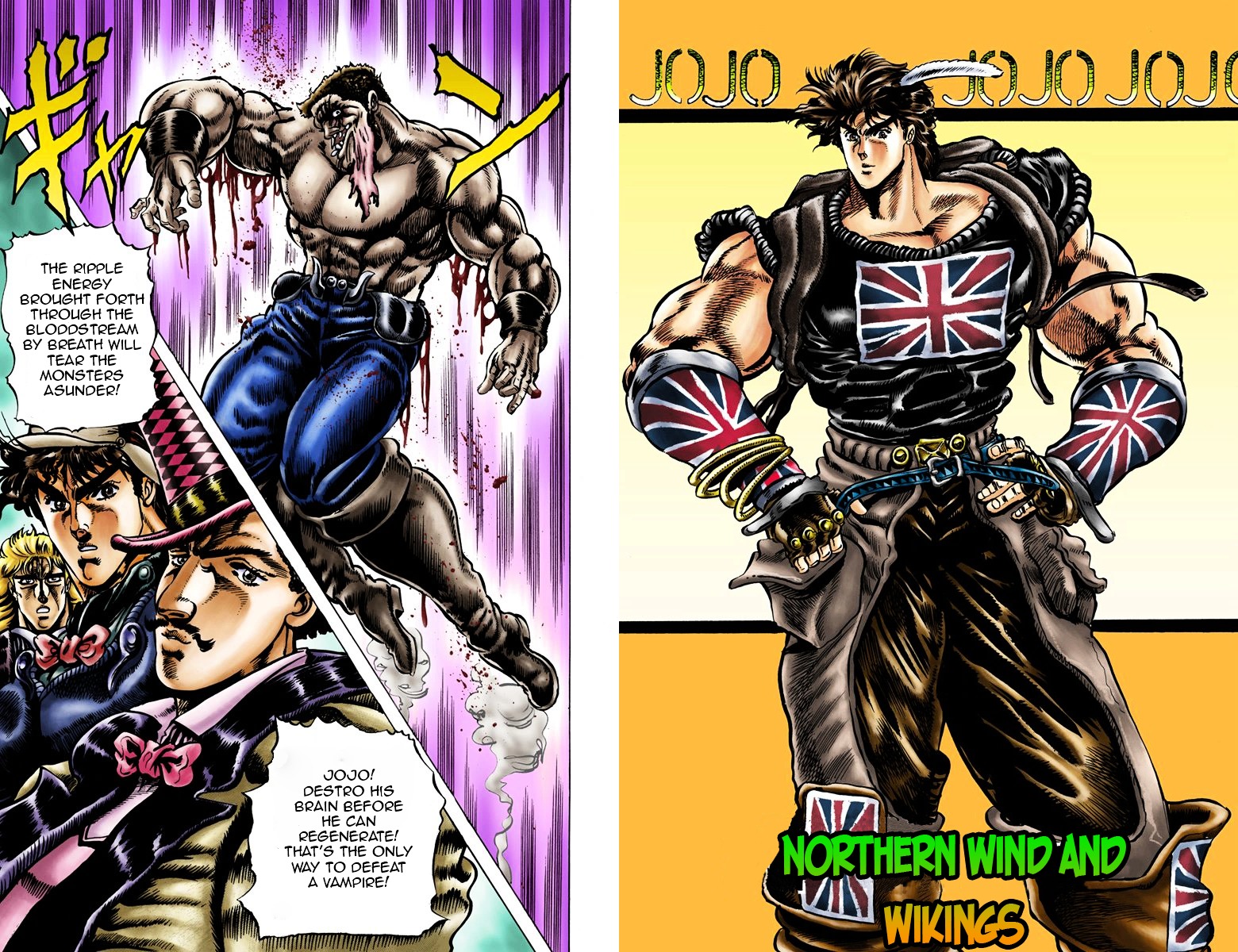 Phantom Blood - Vol.3 Chapter 23 V2 : Northern Wind And Vikings (Official Color Scans)