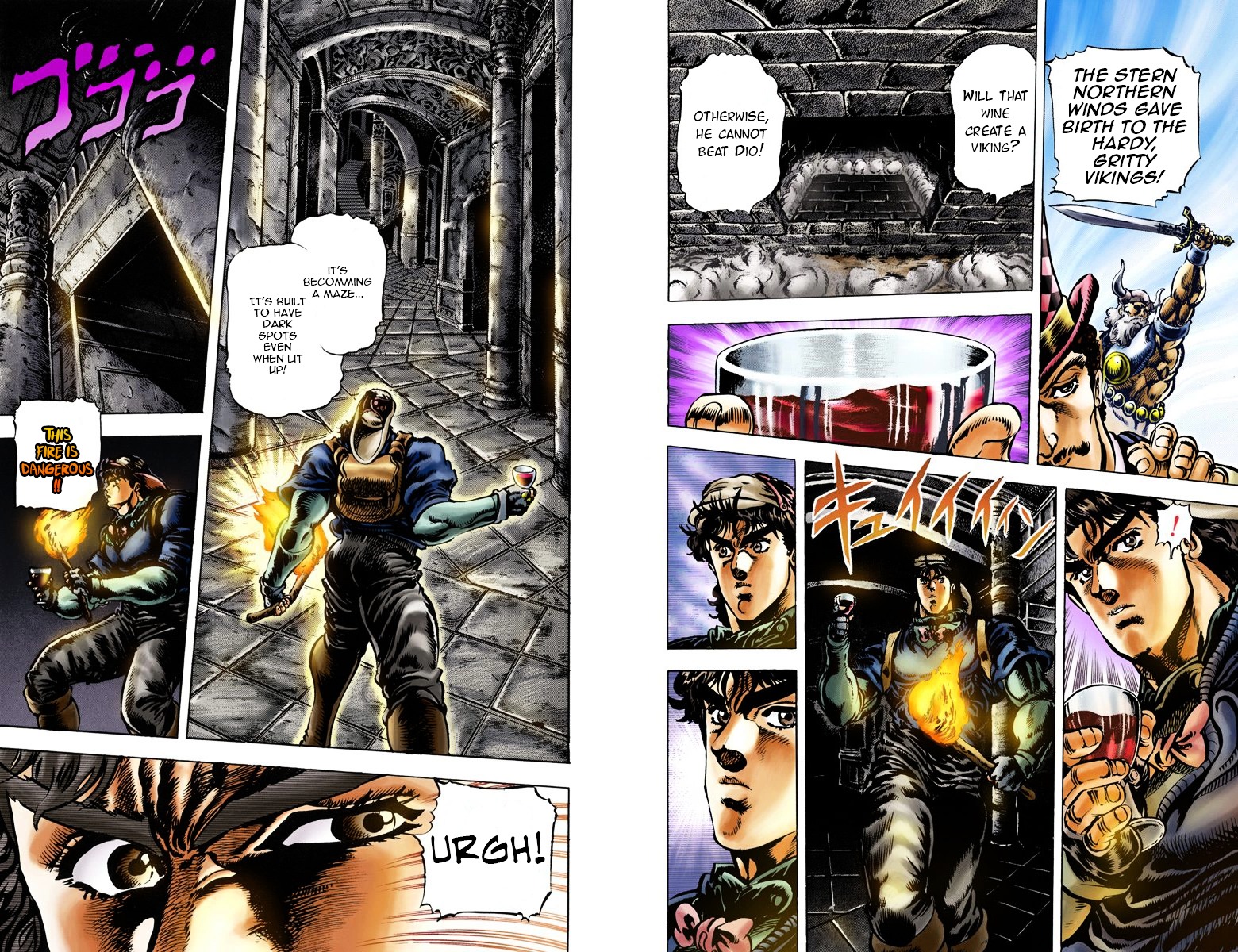 Phantom Blood - Vol.3 Chapter 23 V2 : Northern Wind And Vikings (Official Color Scans)