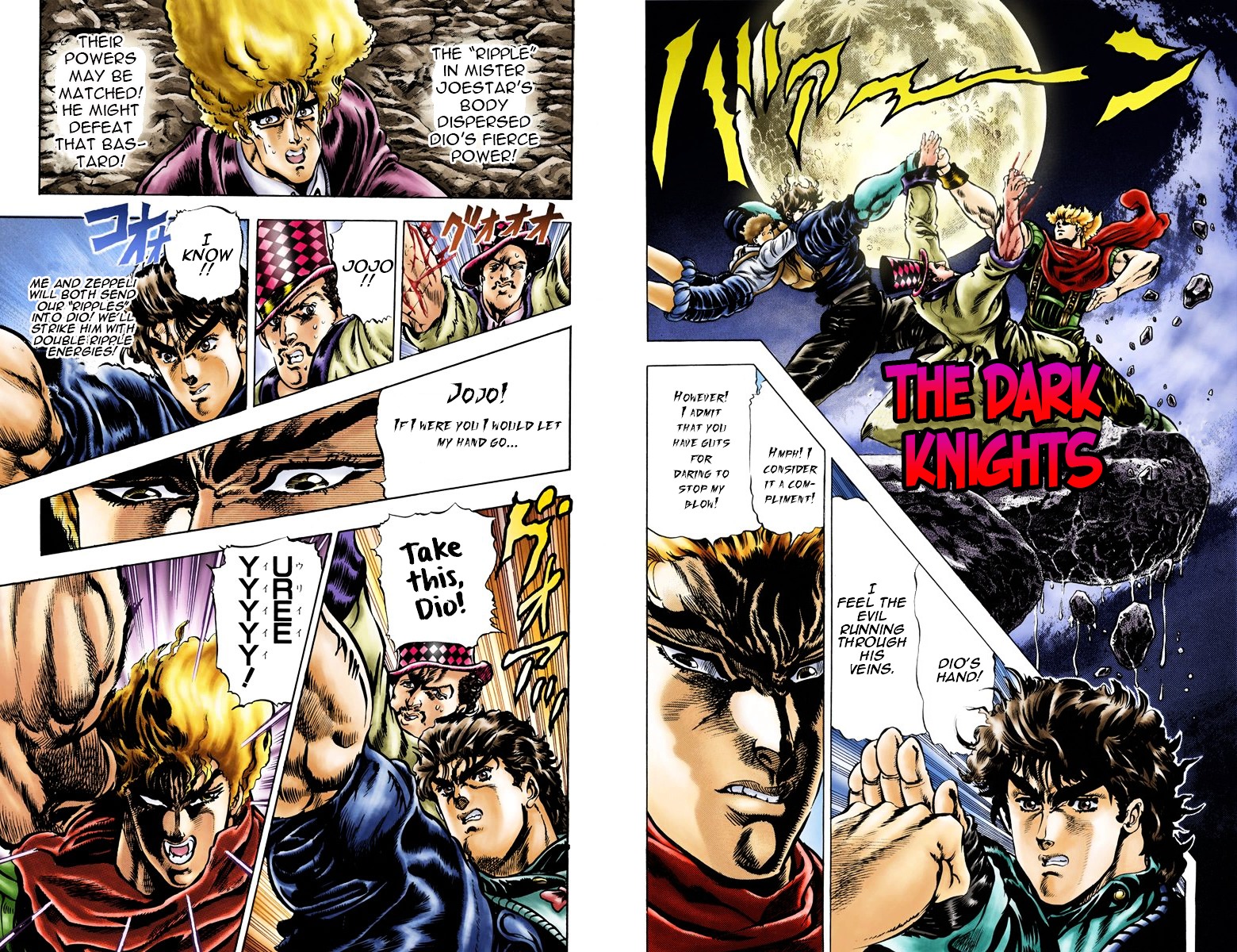 Phantom Blood - Vol.3 Chapter 26 V2 : The Dark Knights (Official Color Scans)